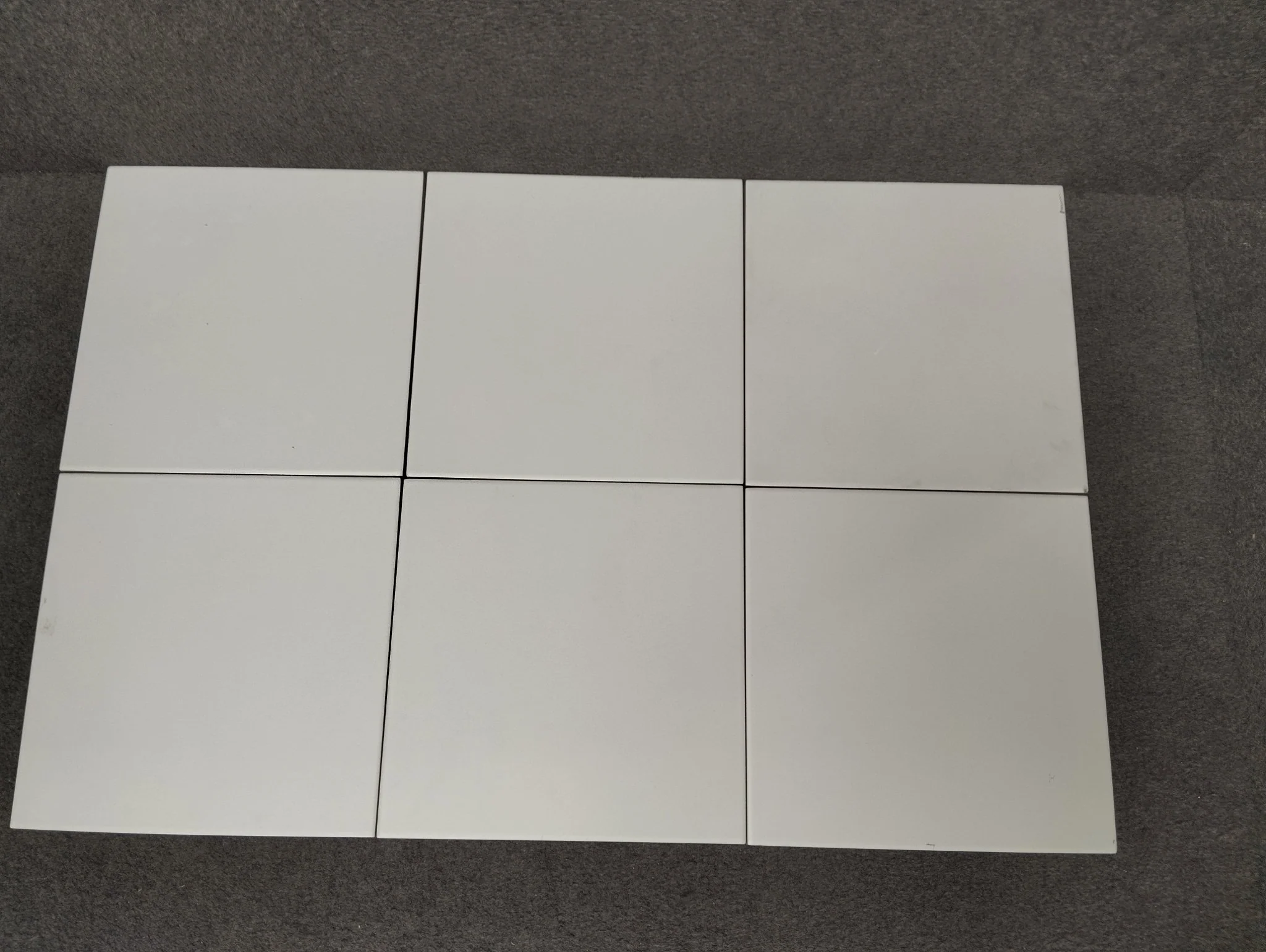 Carrelage blanc - 200 x 200 x 8.5 mm - Image 2