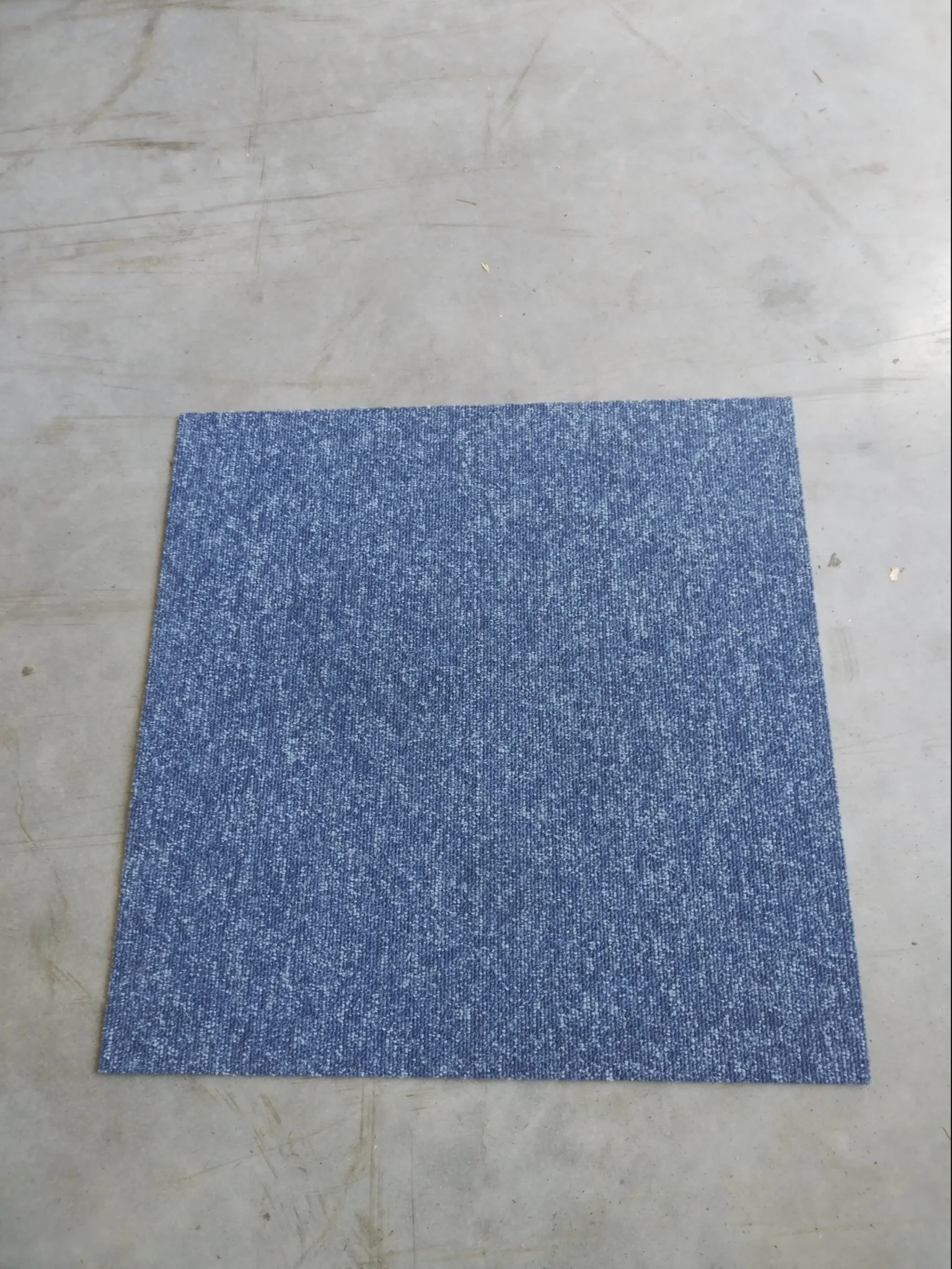 Dalle bleu moquette - 500 x 500 x 5.5 mm (Quadro Montana 0150) - Image 3