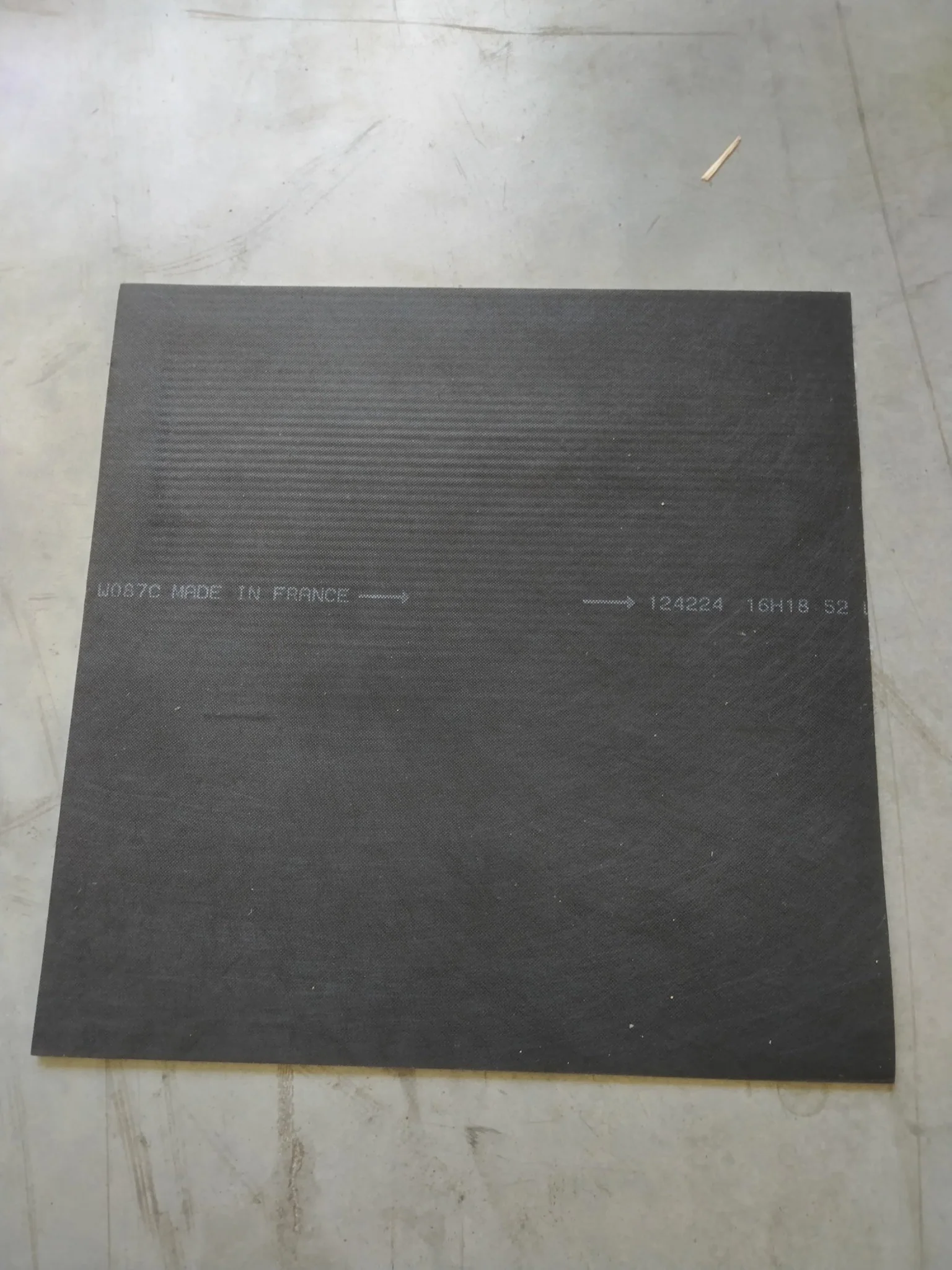 Dalle moquette gris clair - 500 x 500 x 5.5 mm - Udirev (Quadro Montana 0920) - Image 4