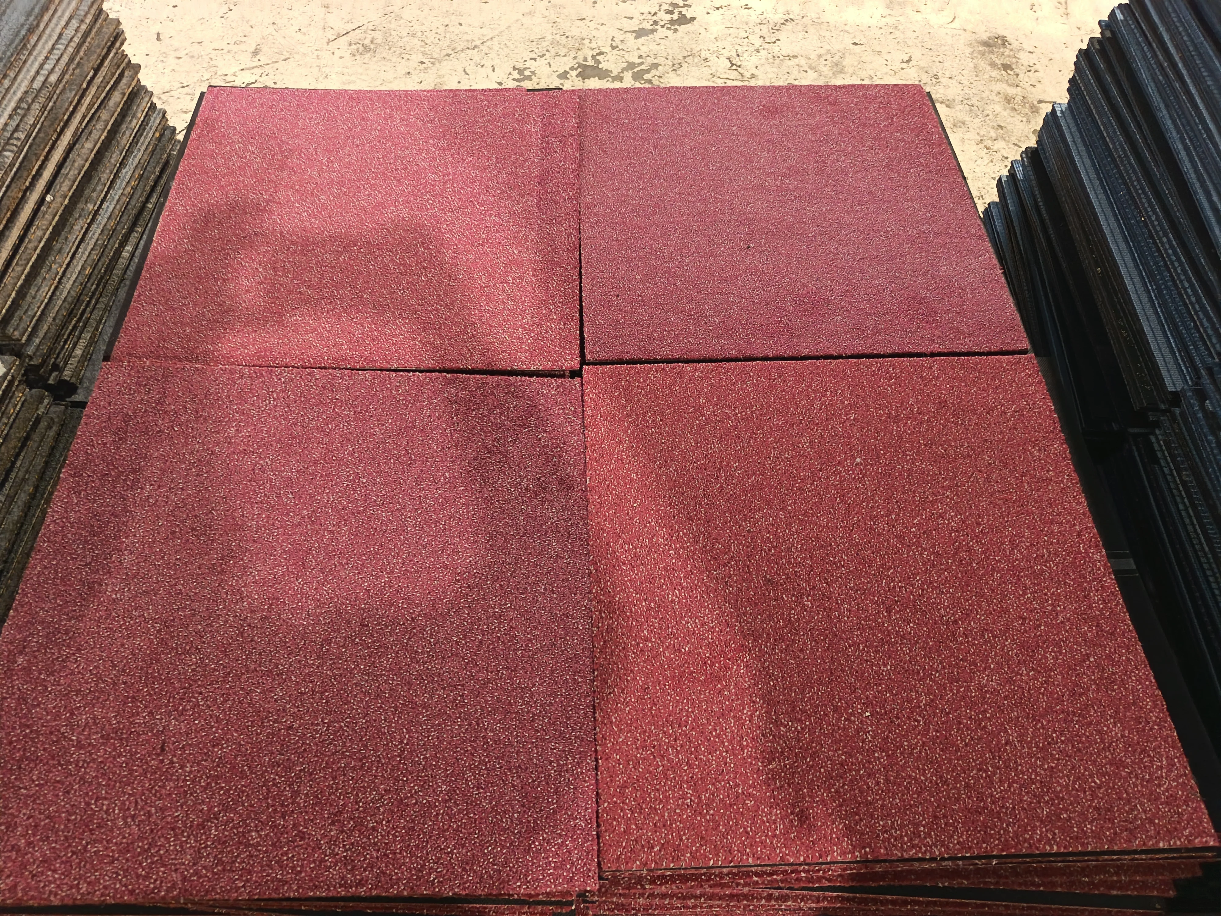 Dalle moquette rose - 500 x 500 mm - Image 3