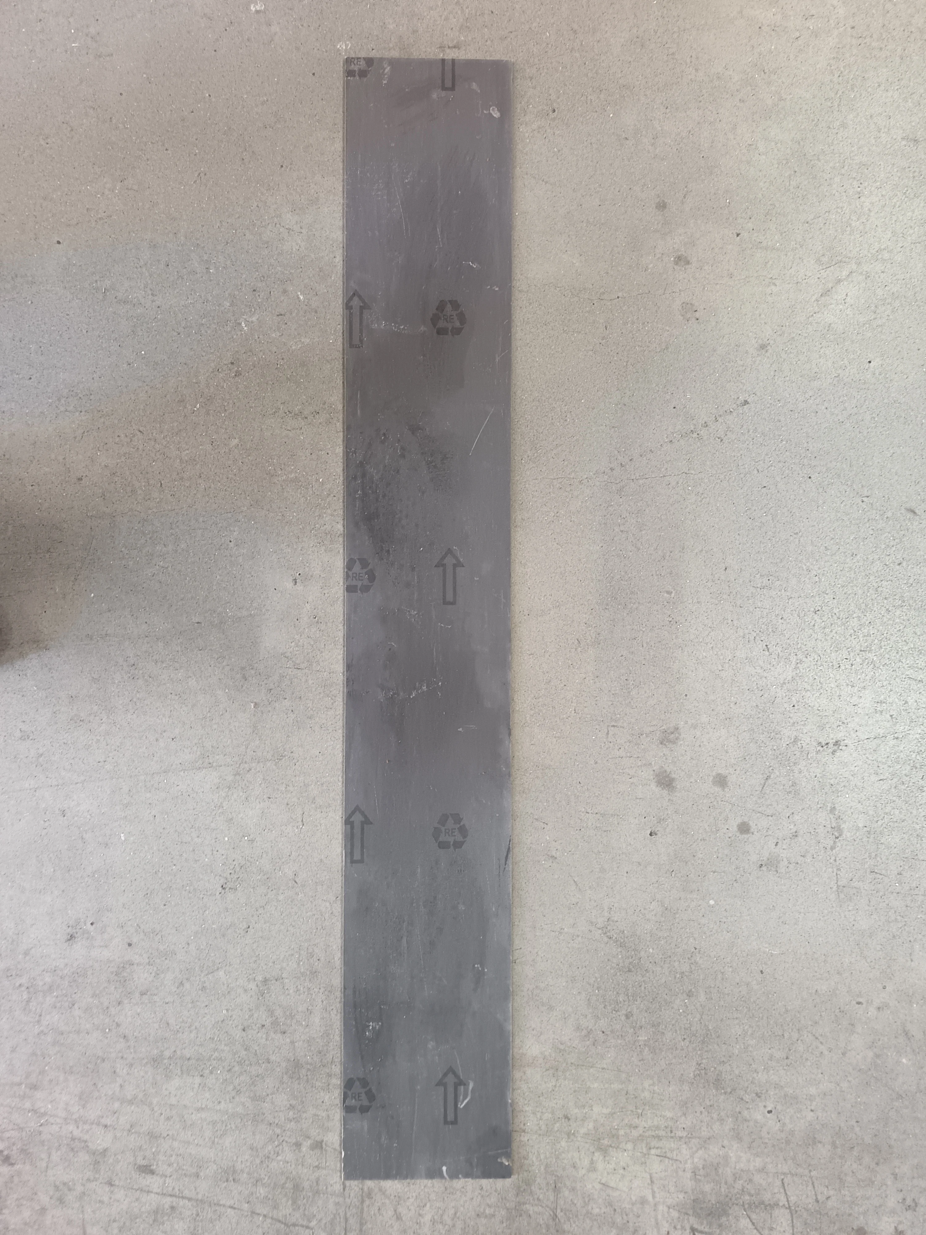 Dalle PVC gris - 1200 x 180 mm - à coller - Image 4