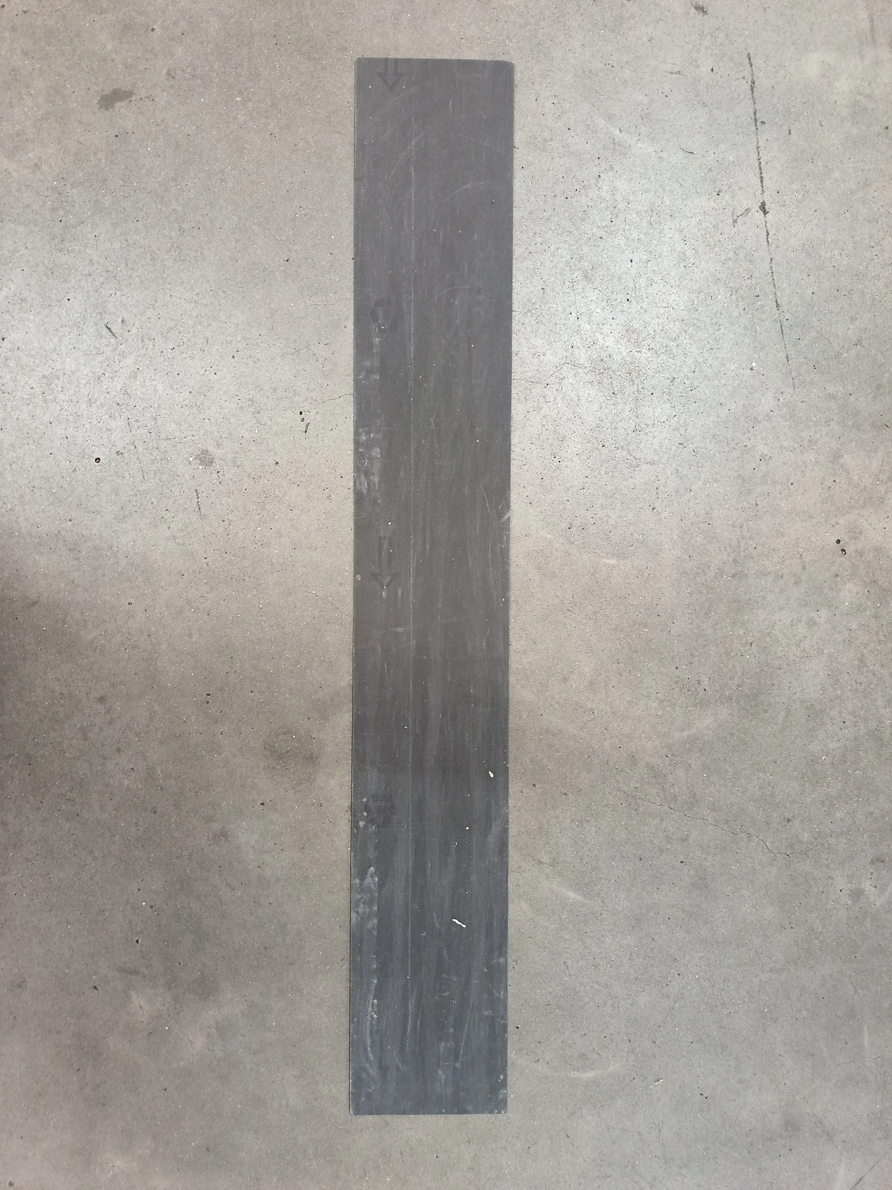 Dalle PVC marron foncé - 1200 x 180 mm - à coller - Image 4