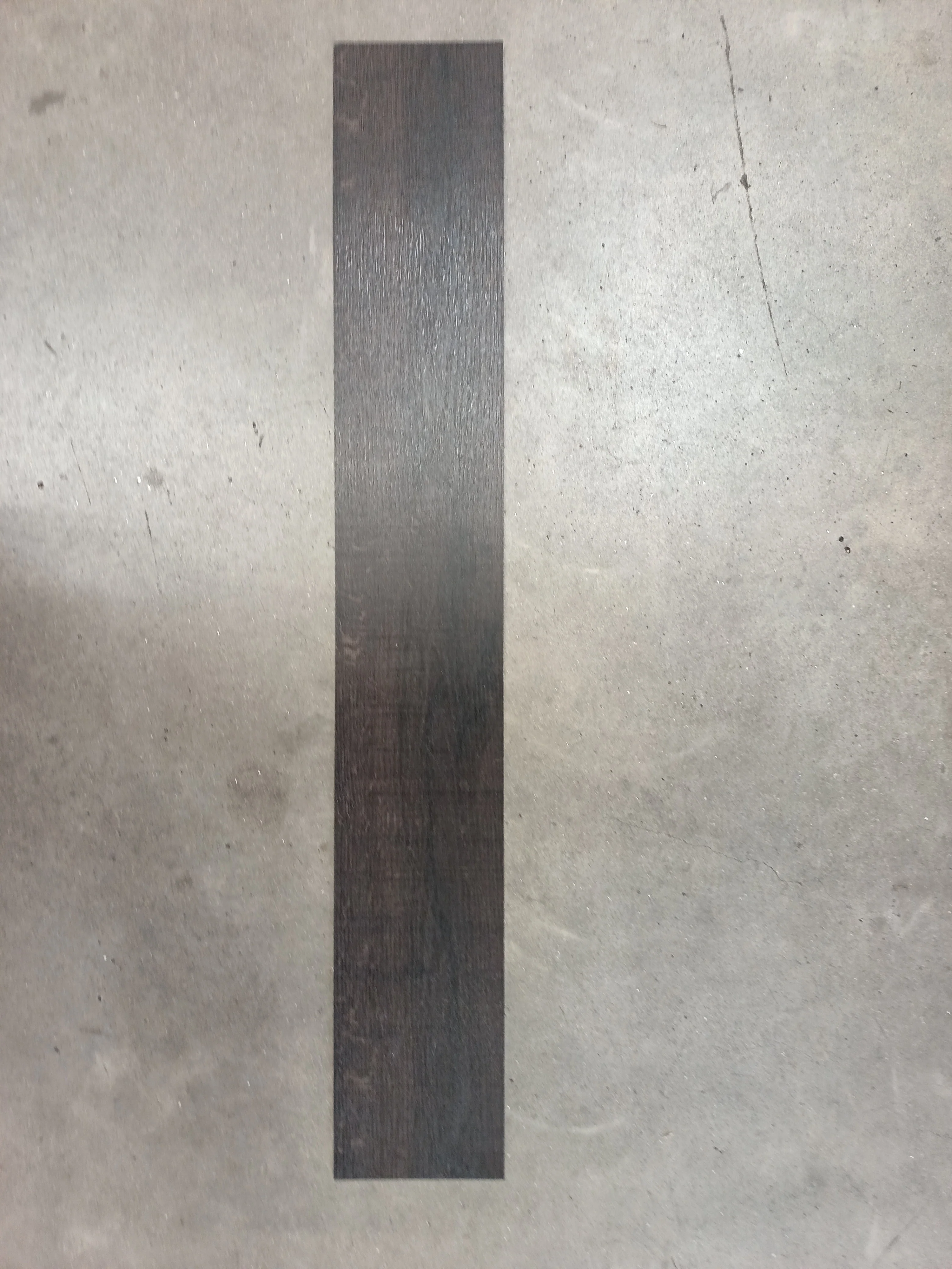 Dalle PVC marron foncé - 1200 x 180 mm - à coller - Image 5