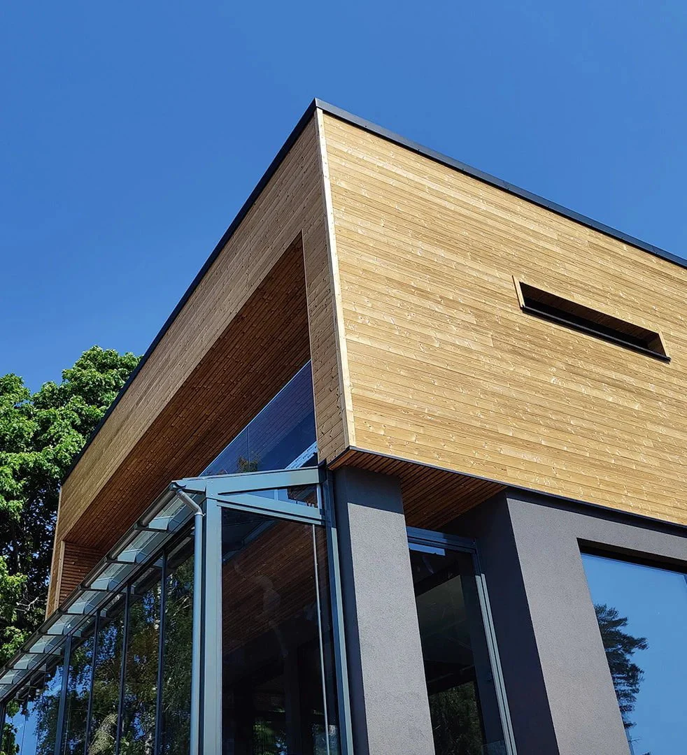 Bardage épicéa classe 3 Thermowood- 20x123 - L=2,4 m (profil Trim) - Image 9