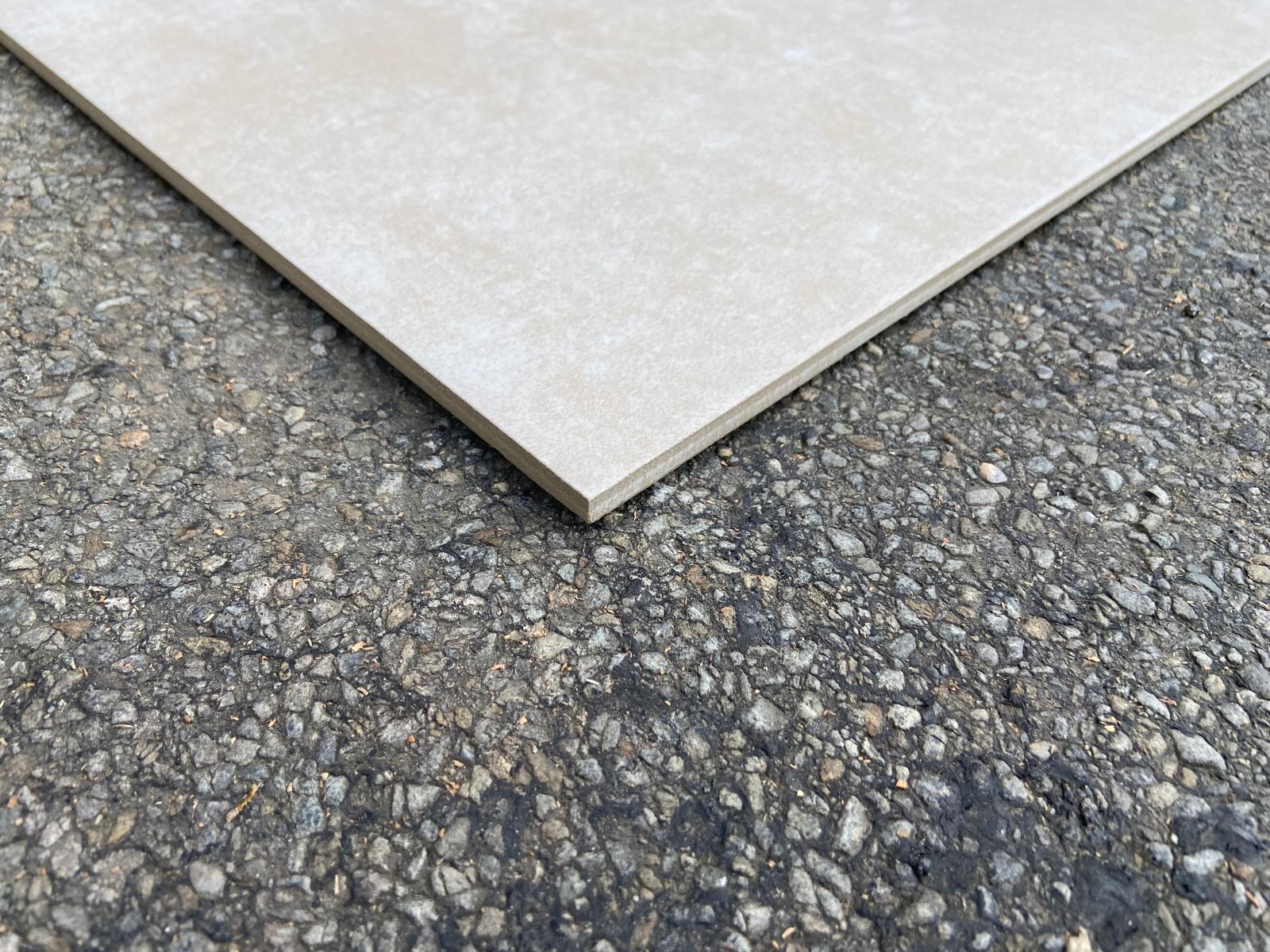 Carrelage grès cérame - Beton Beige R48 - 45x45cm - Ep=8mm - Parefeuille Provence - Image 3