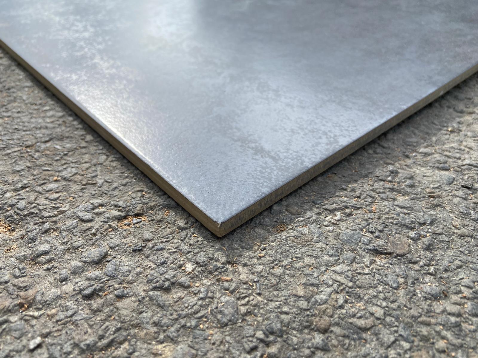 Carrelage grès cérame - Times Square Anthracite E52 - 45x45cm - Ep=8mm - Parefeuille Provence - Image 3