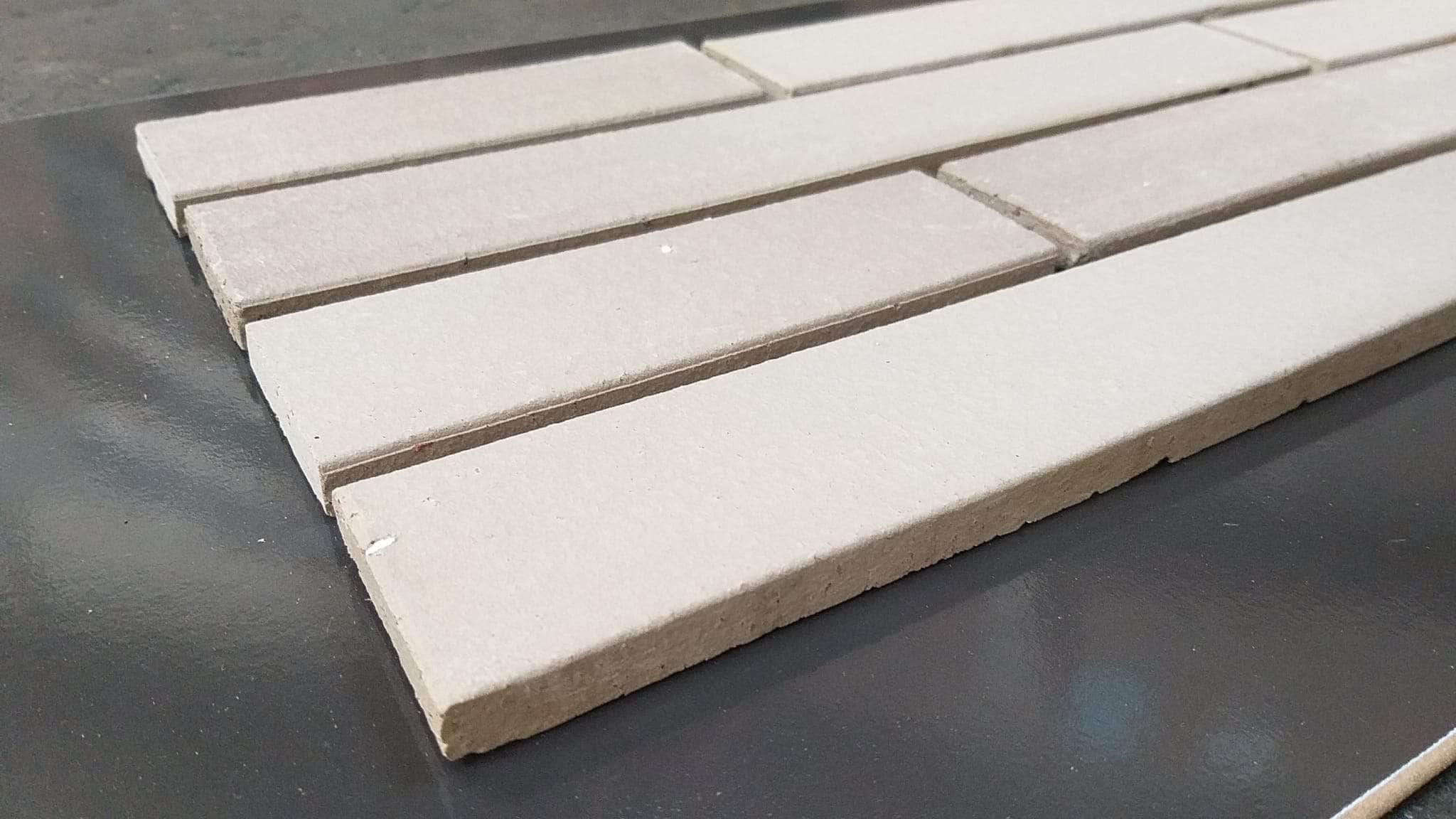 Plaquette Terre cuite naturelle Titane - 330 x 50 x 12 mm (2nd choix) - Image 4