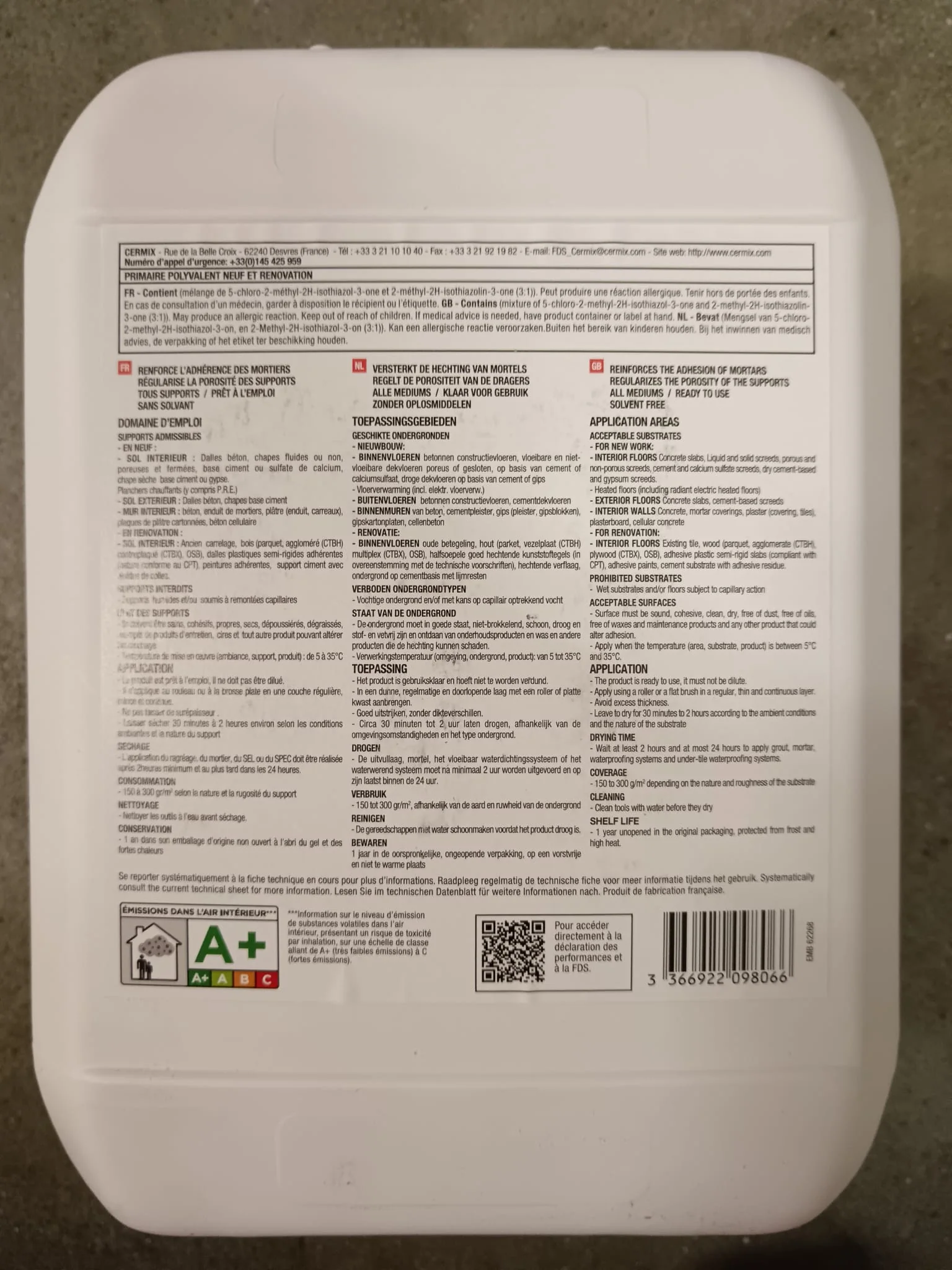 Primaire d'accrochage polyvalent bidon 5L - Image 2
