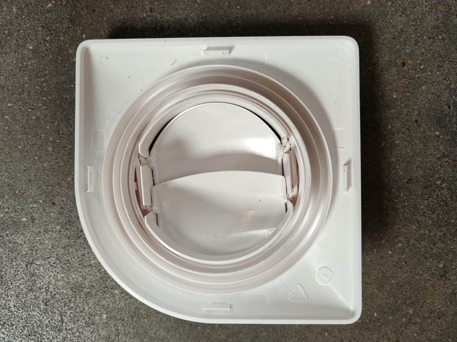 BIO D125 CARRE BLANC - ALDES (surplus de chantier) - Image 3
