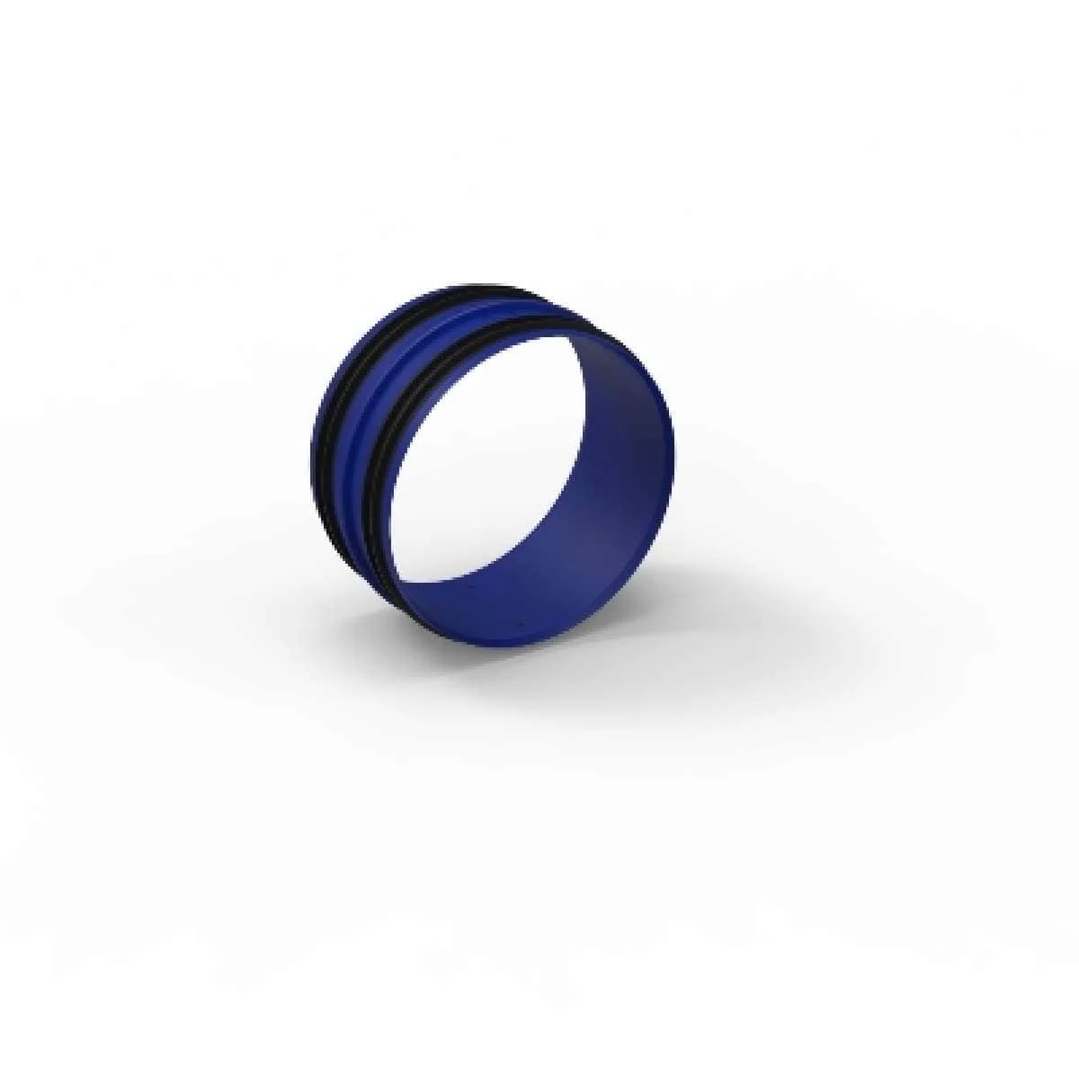 Raccord male avec caoutchoucs intégrés pour conduits D125mm Easyflex Renson