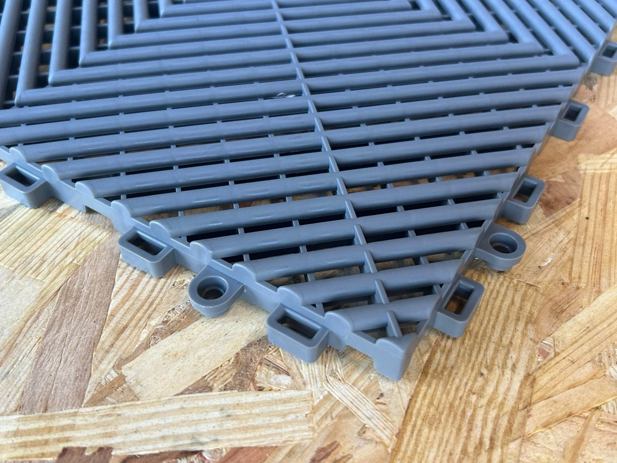 Dalle de Garage PVC Clipsable 400x400mm - gris - Image 2