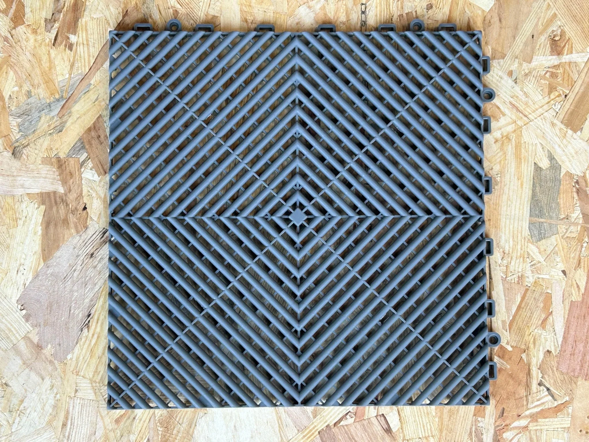 Dalle de Garage PVC Clipsable 400x400mm - gris - Image 3