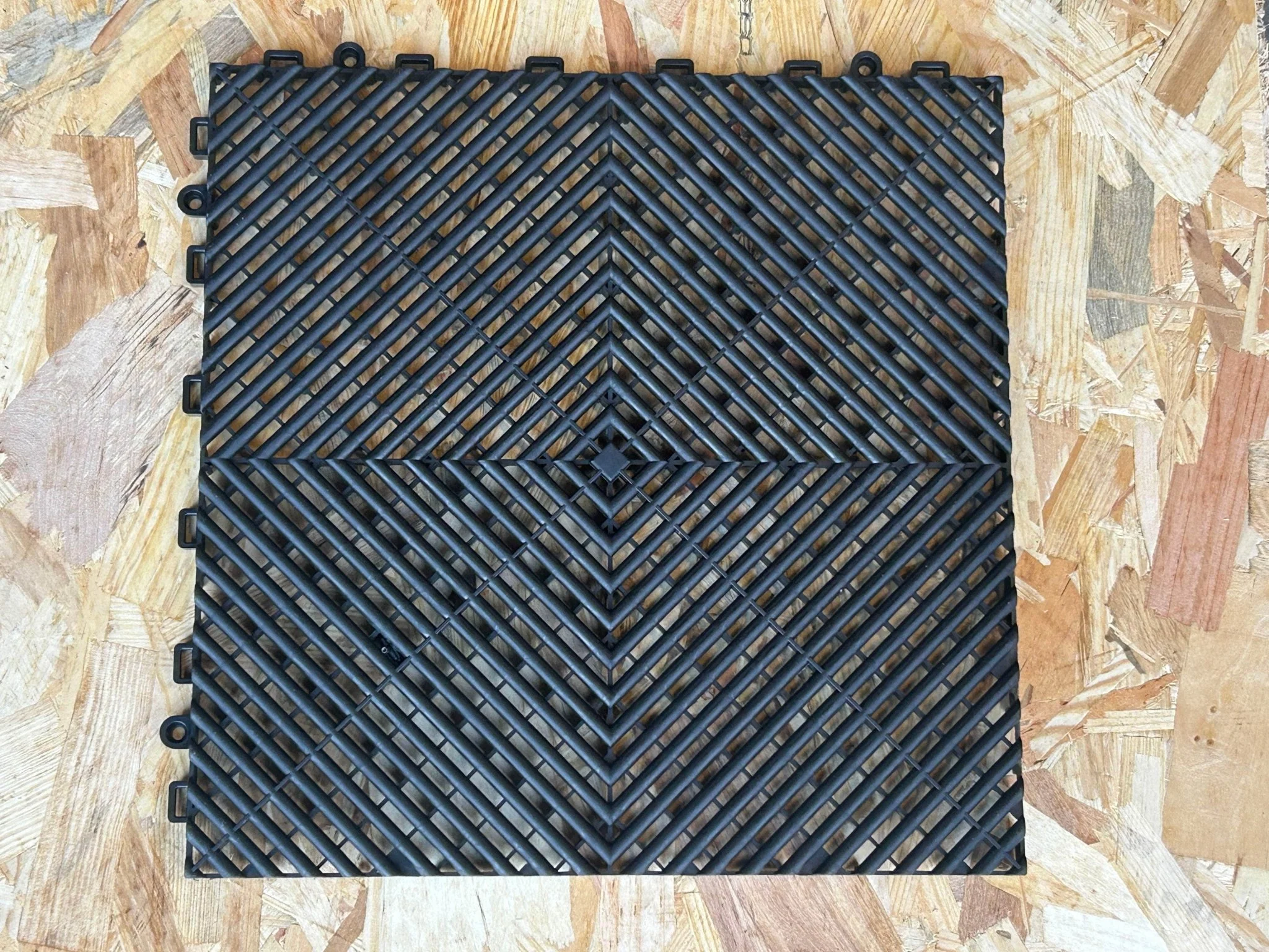 Dalle de Garage PVC Clipsable 400x400mm - noir - Image 3