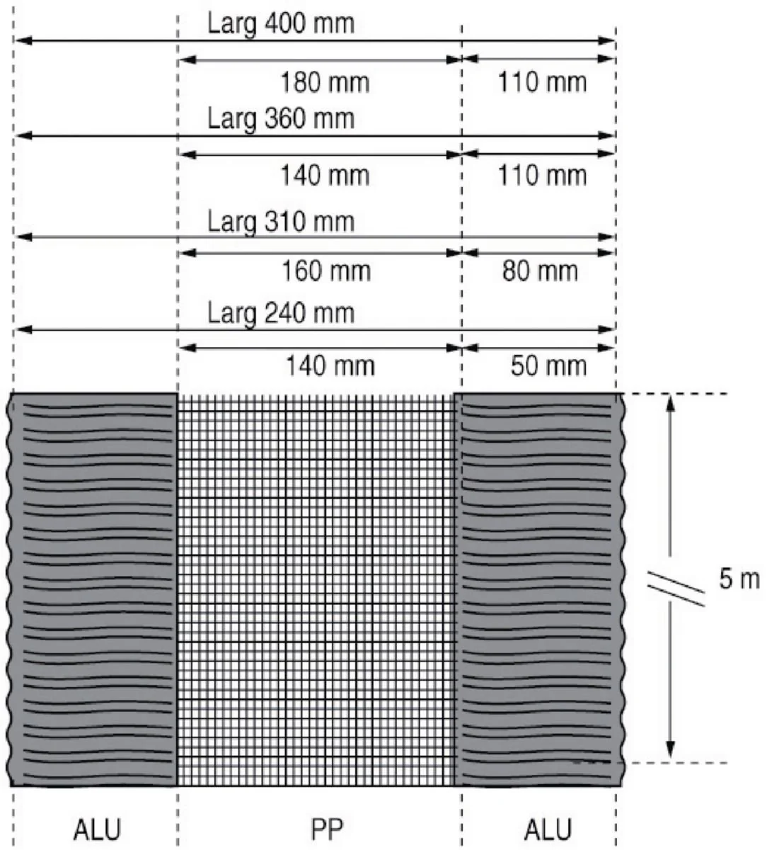 Closoir de faîtage Airtec Duo Roll - anthracite - 50 m x 310 mm Ref 203776 - Image 8