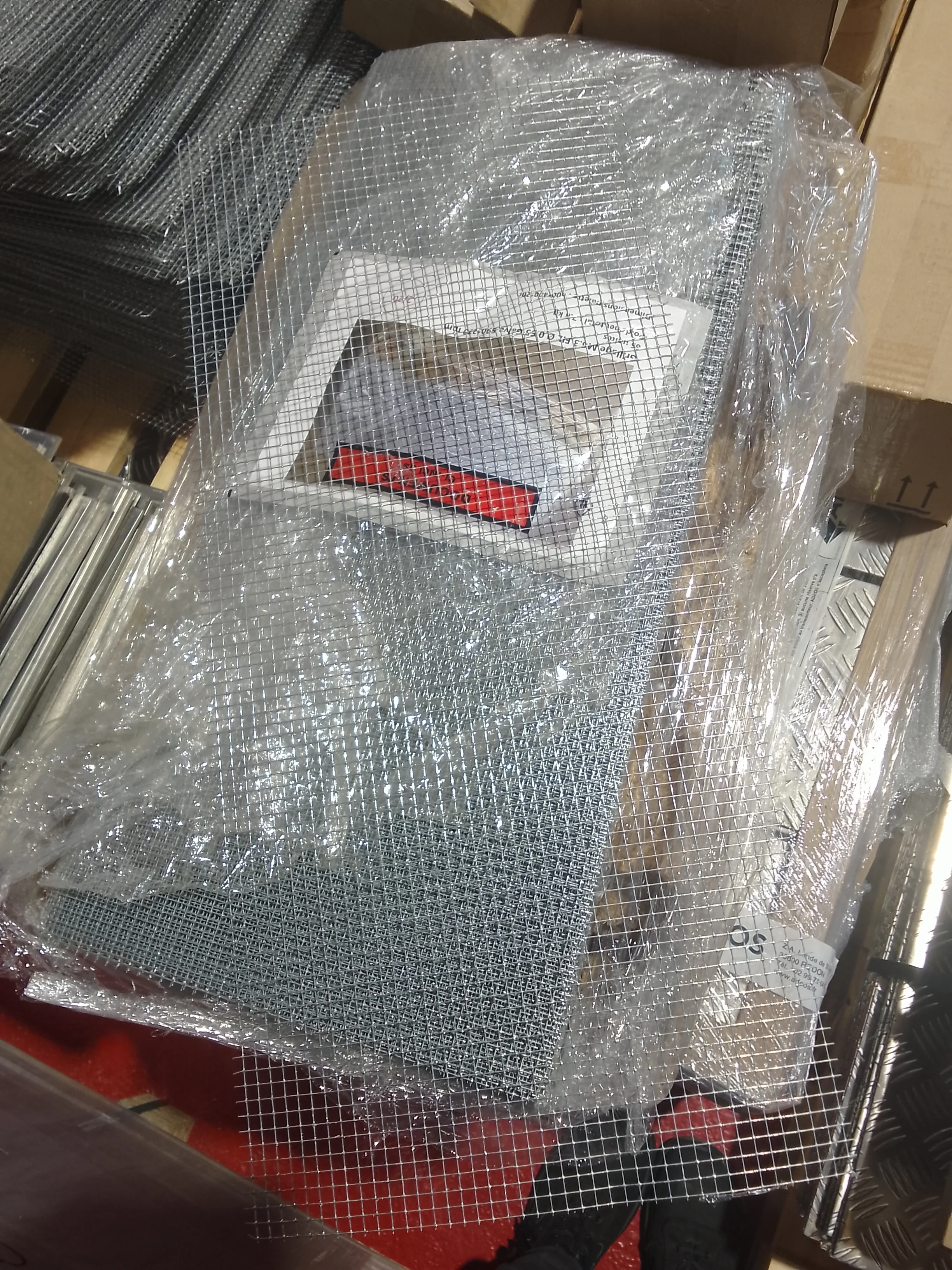 Grillage acier galvanisé  - 590 x 270 x 0.55 mm - Image 3