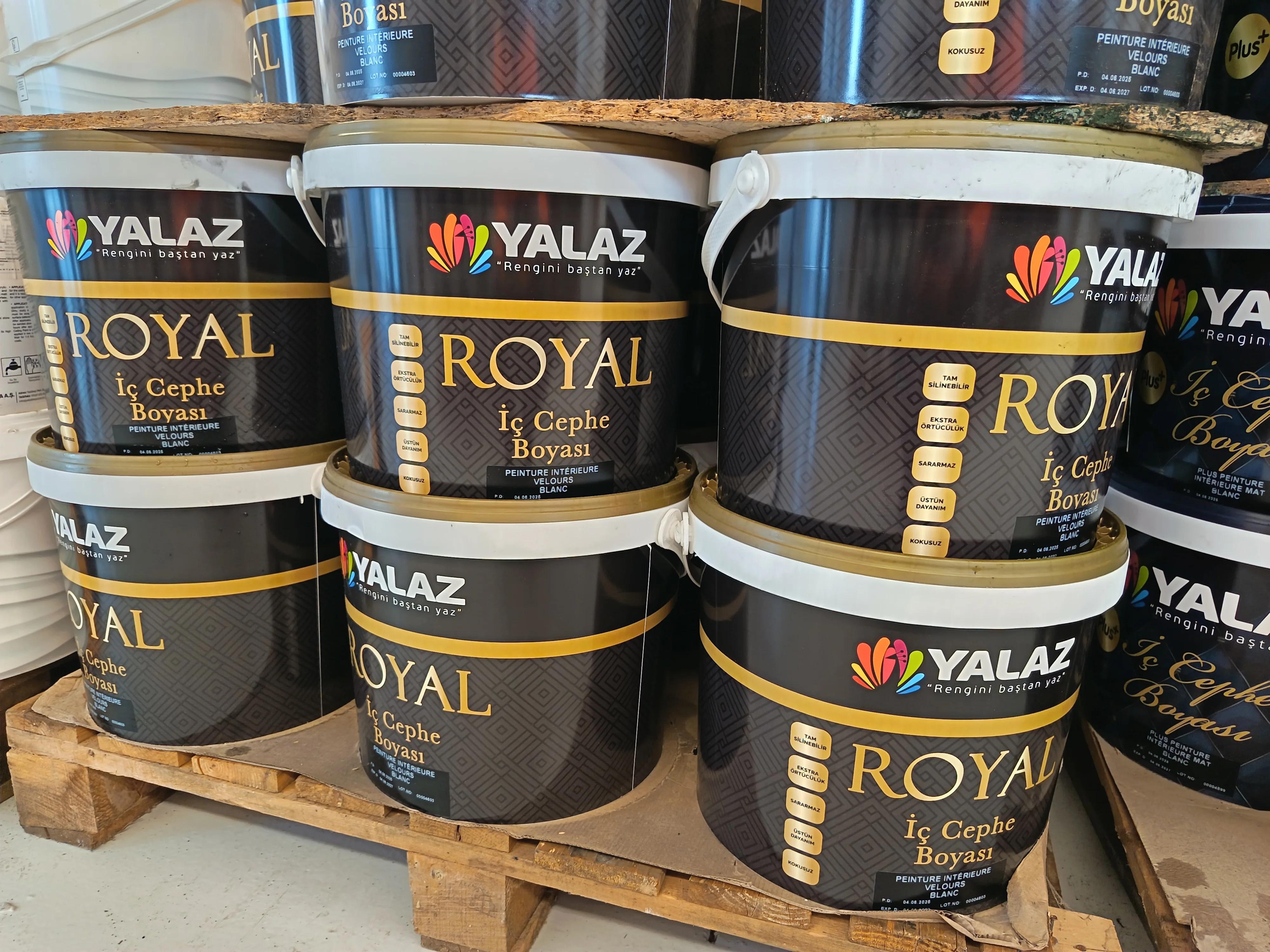 Peinture Yalaz intérieure velours blanc 15 L - Image 2