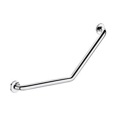 Barre d'appui coudée 135° Ø 25 inox brillant 5086P2 Delabie