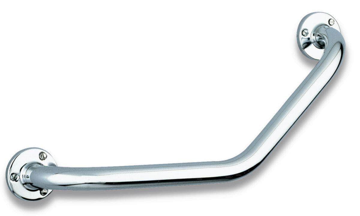 Barre d'appui Delabie coudé 550 - 220x220mm diam 25 - Image 2