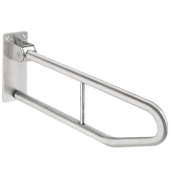 Barre de relèvement murale rabattable Contina inox surface satinée longueur 600 mm Réf. CNTX70E / 2000057753 KWC