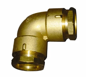 Raccord PE coudé 90°  à serrage BSN FF 3/4