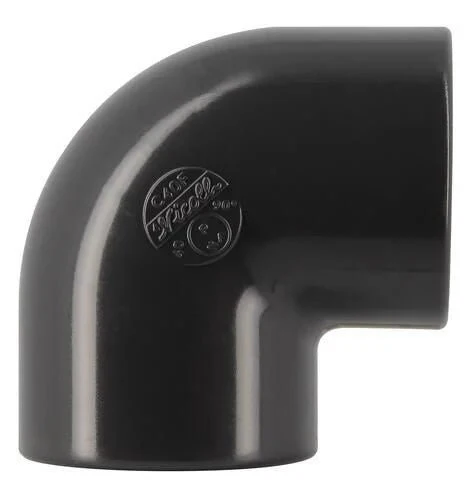 Coude 90° grand rayon PVC diamètre 40mm Réf. C40F NICOLL