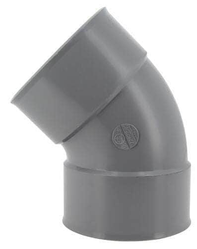 Coude femelle femelle 45° diamètre 125mm UCX44 NICOLL