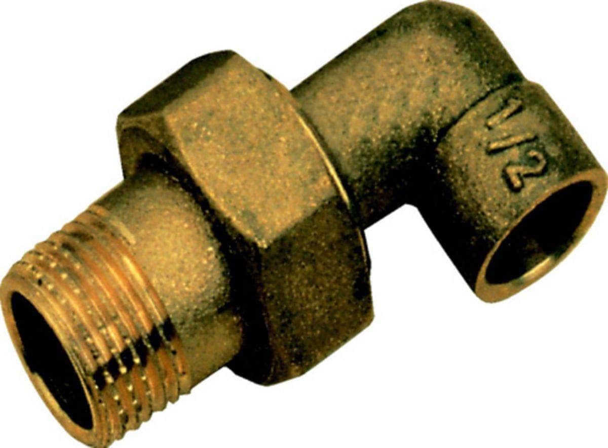 Coude Union 3 pièces à visser mâle 15/21-14 8098 Gcu (sachet de 2 pièces) ALTECH ALTECH (déclassé)