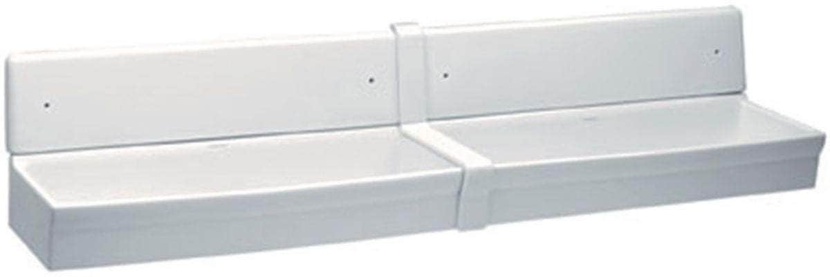 Couvre joint DUO pour dossiers EN281/EN287 blanc réf. EN293-00 JACOB DELAFON