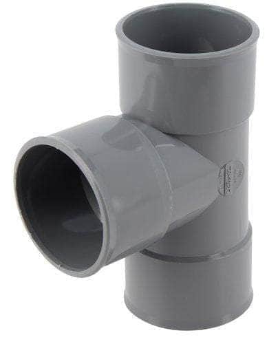 Culotte femelle femelle 87°30 simple diamètre 50mm UBJ188 NICOLL