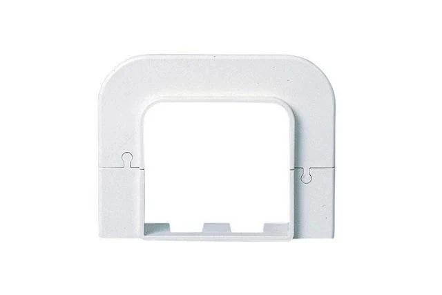 Demi-rosette murale - 150mm - SpeediDuct 150 (150x80 mm)