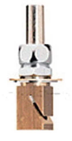 Douille d'alimentation avec raccord 12x17 pour urinoir, chromé réf. D5910AA - Image 3