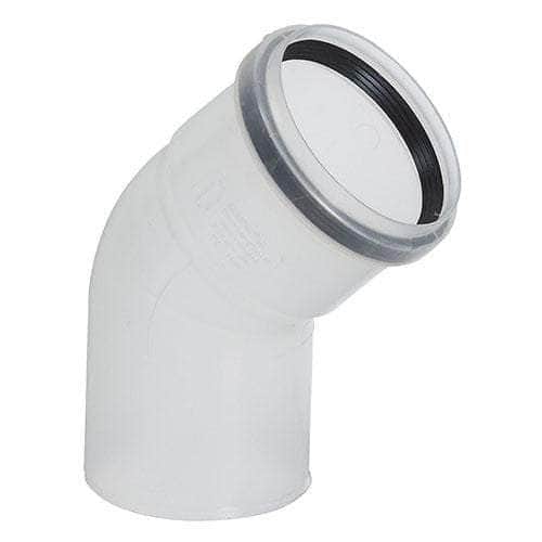 Elément coudé 45° DUALIS FLEXCONDENS pour chaudières gaz ou fioul diamètre 110 Réf. 27110521/0 POUJOULAT - Image 2