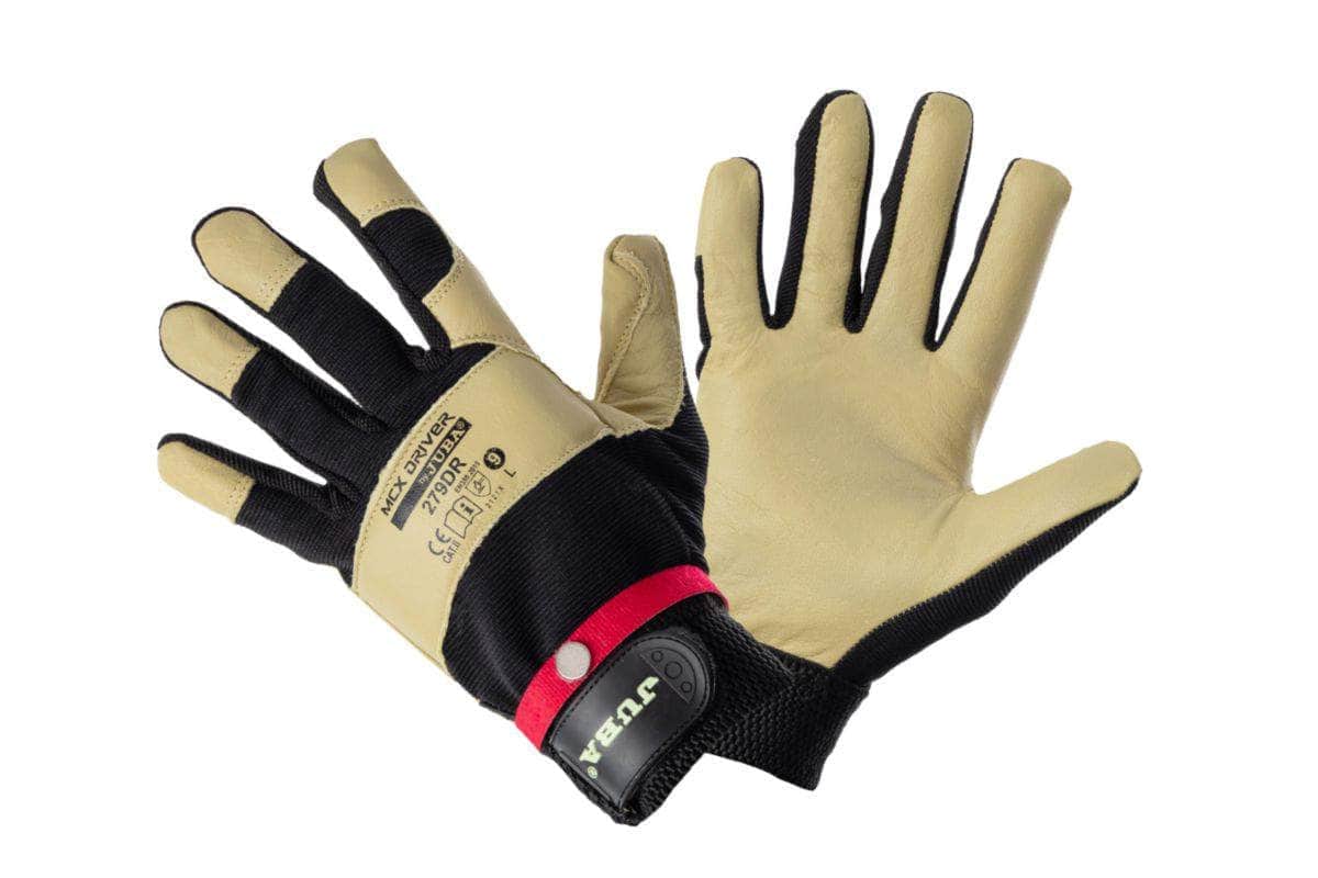 Gants textile/cuir Taille 9 Travaux généraux et électroportatif, réf. 273-302-09-6 CETA