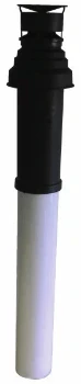 Jeu de conduits de toiture ISOLECO diamètre 100-150 mm alu/pp - Réf. 01.311.19.00