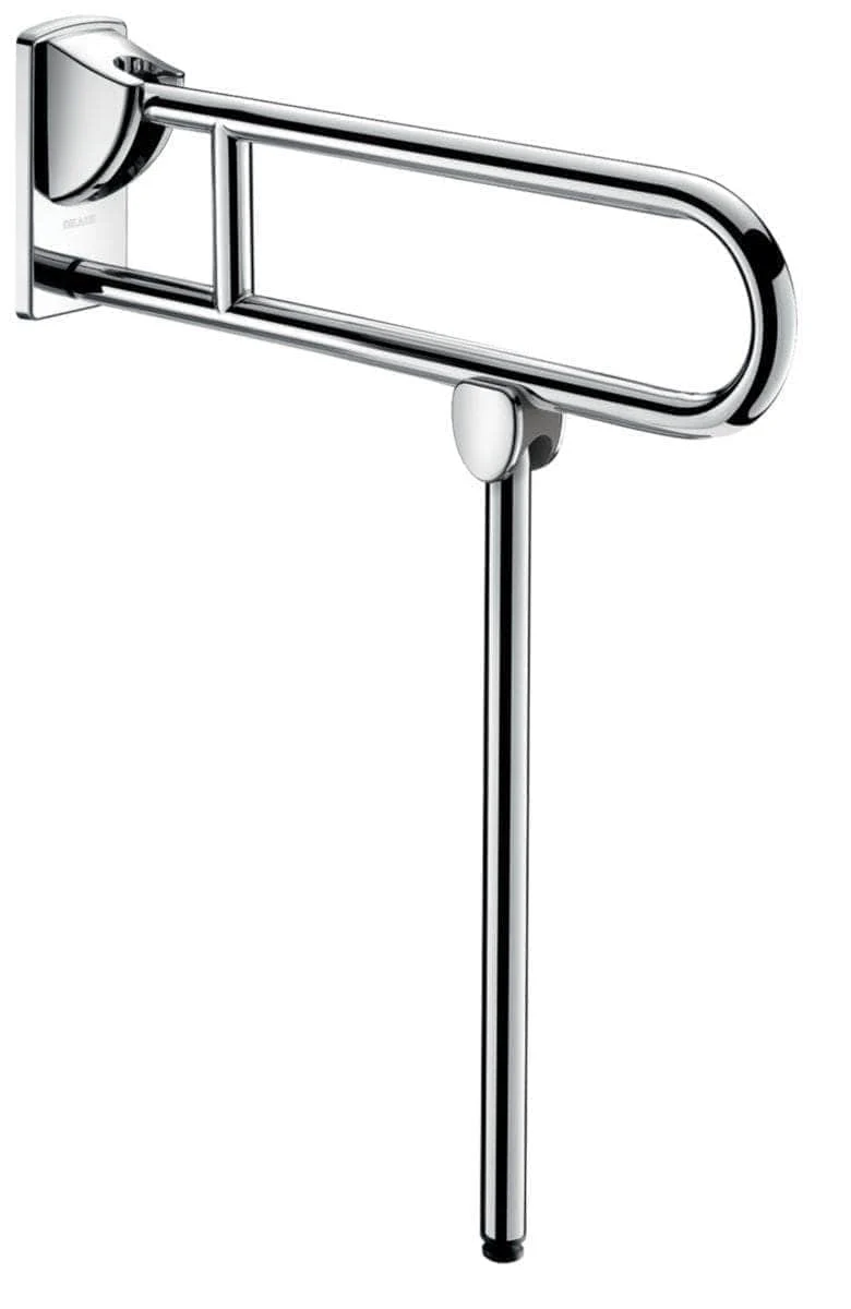 Barre relevable avec béquille D 32 L 650 inox poli brillant réf. 510162P DELABIE - Image 3