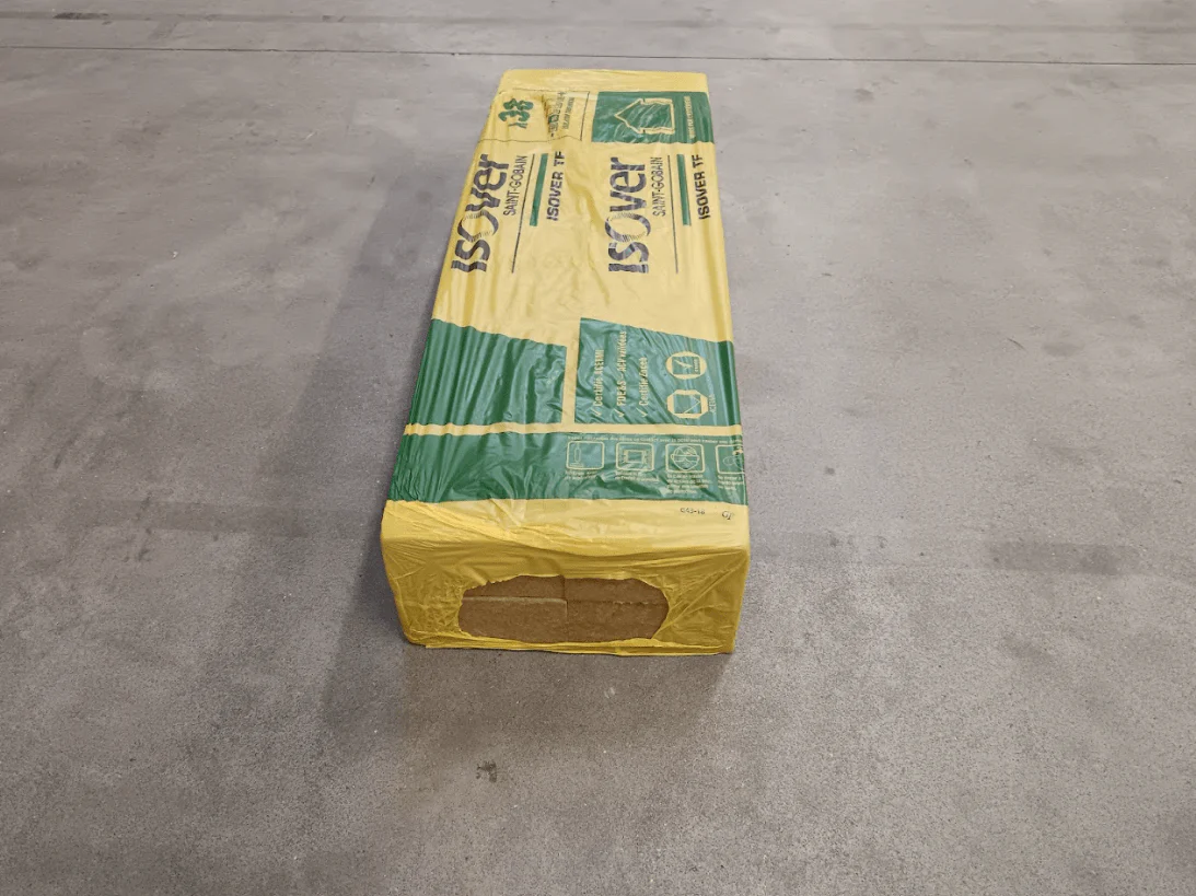 Bande isolant laine de roche - Isover TF 1200x200x120 mm - paquet de 4 unités - Image 3