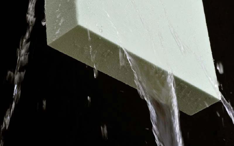 Isolant mousse polyuréthane SAITPUR vert - R=1,65 - Ep = 35 mm - 1000 x 2300 mm - Image 4
