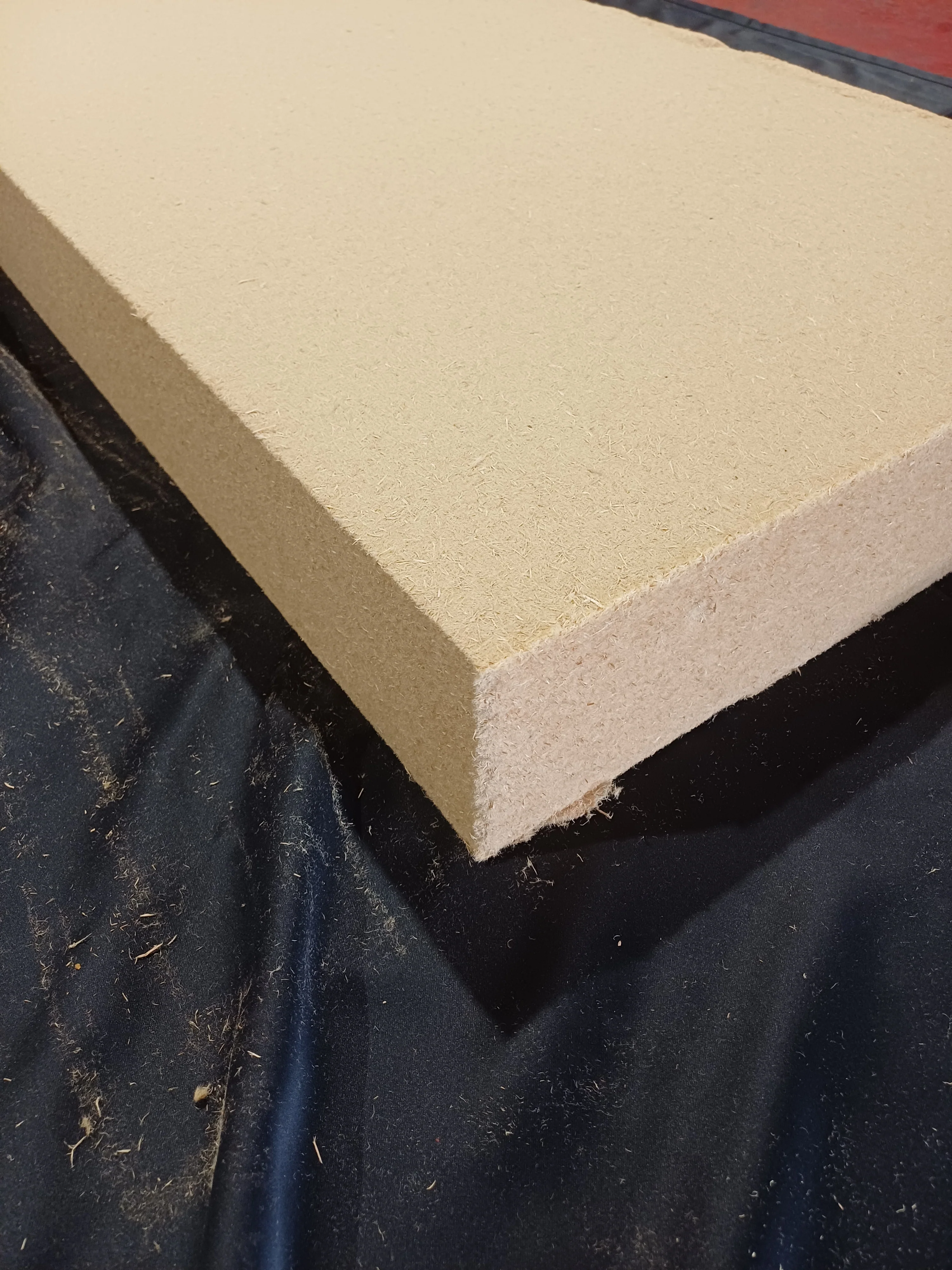 Panneau isolant thermo-acoustique rigide en fibre de bois - 1100x600x120 - Image 3