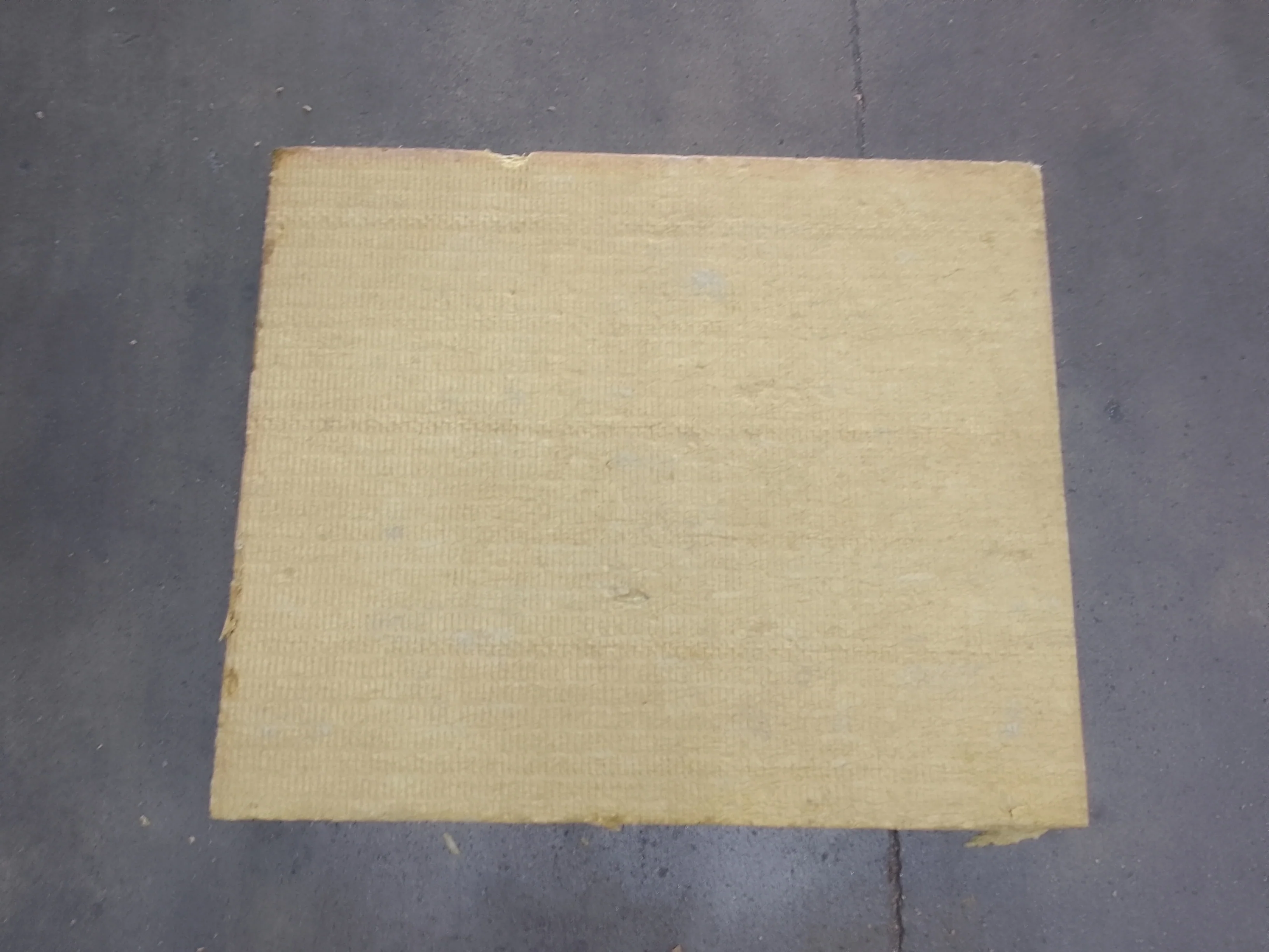 Panneau laine de roche vert - 1200 x 1000 mm - Ep=120mm - ROCKWOOL (Hard Rock 2 NU) - Image 2