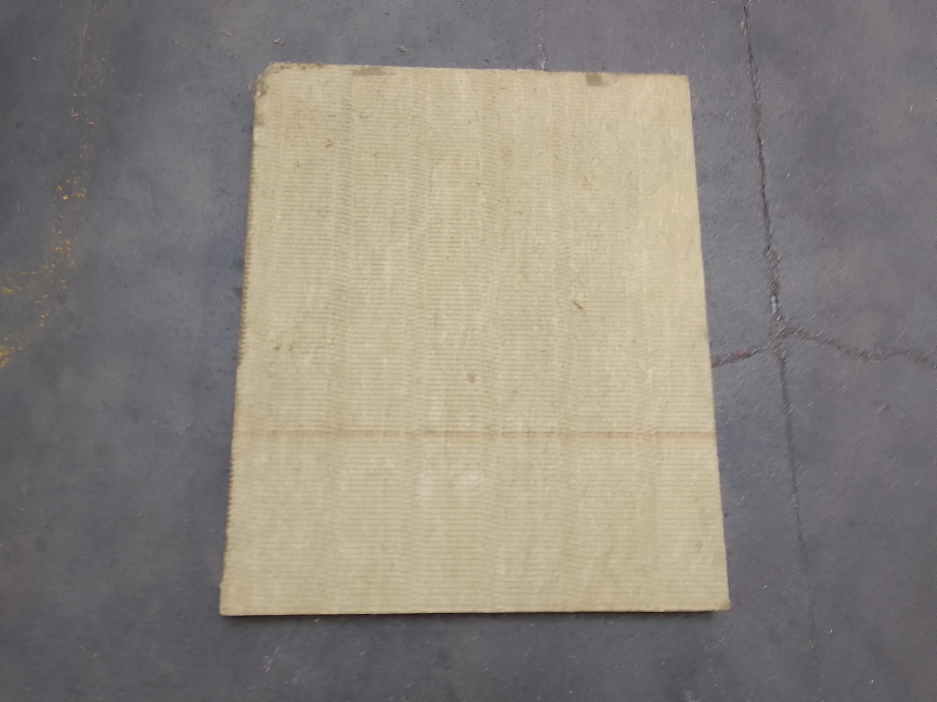 Panneau laine de roche vert - 1200 x 1000 mm - Ep=75mm - ROCKWOOL (Hard Rock CNU) - Image 3