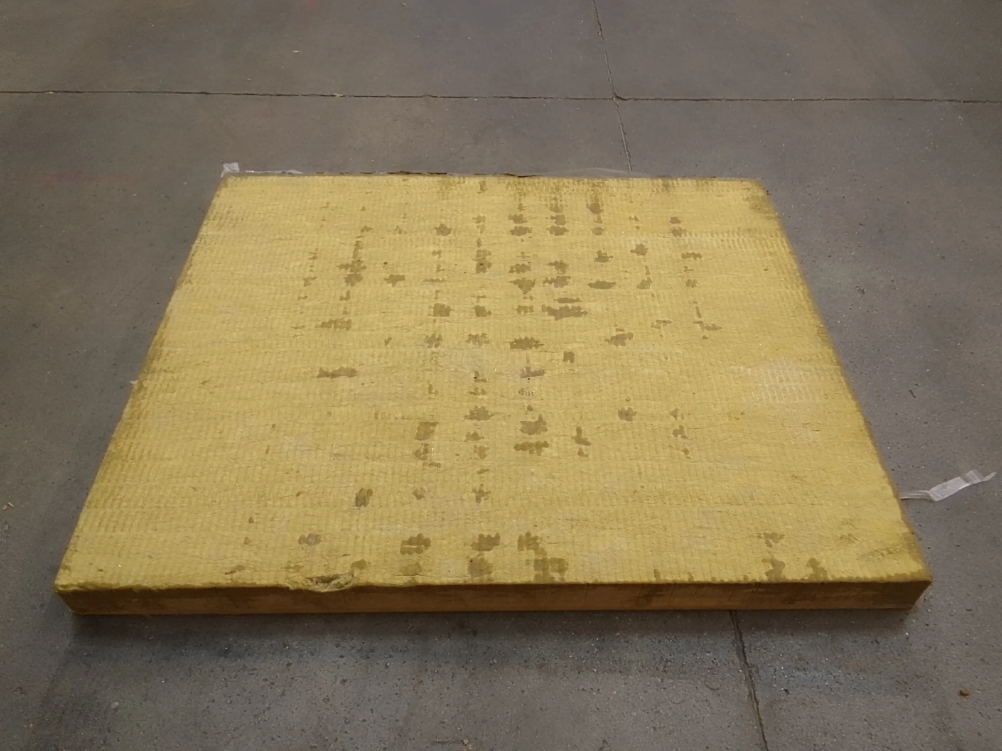 Panneau laine de roche vert - 1200 x 1000 mm - Ep=80mm - ROCKWOOL (Rock Up C soudable 369) - Image 4