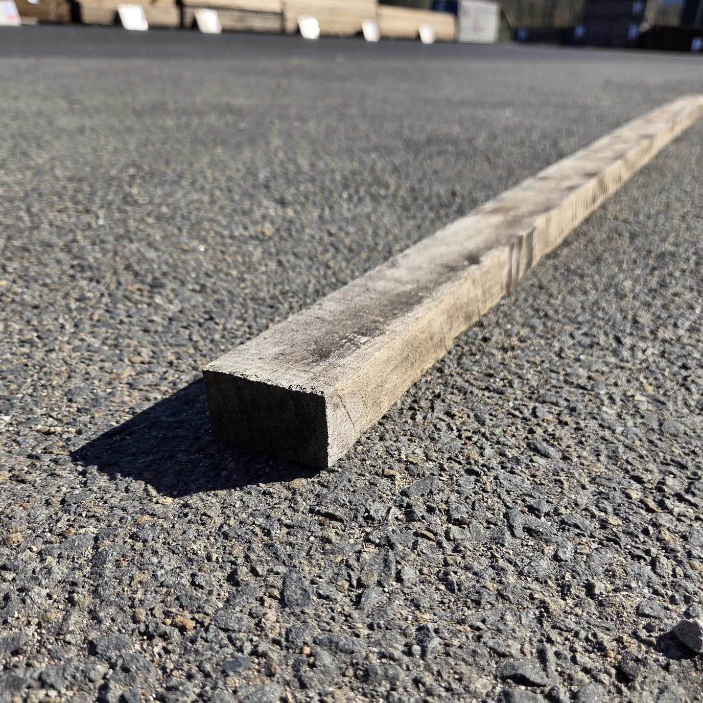 Lambourde bois exo Badi classe 4 - 34x55 - L=2,35m