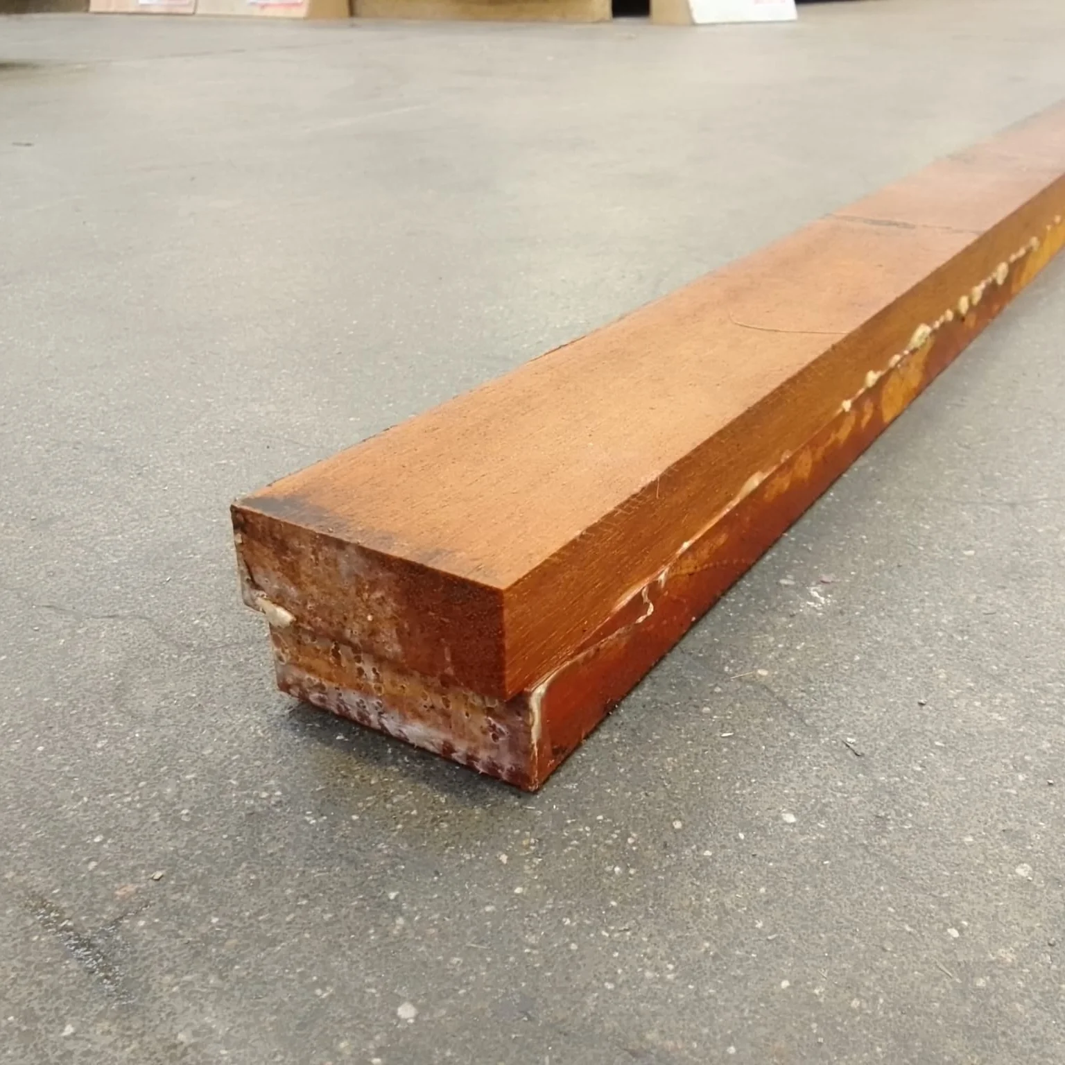 Lambourde bois exo Badi classe 4 - 42x60 - L=1,55m
