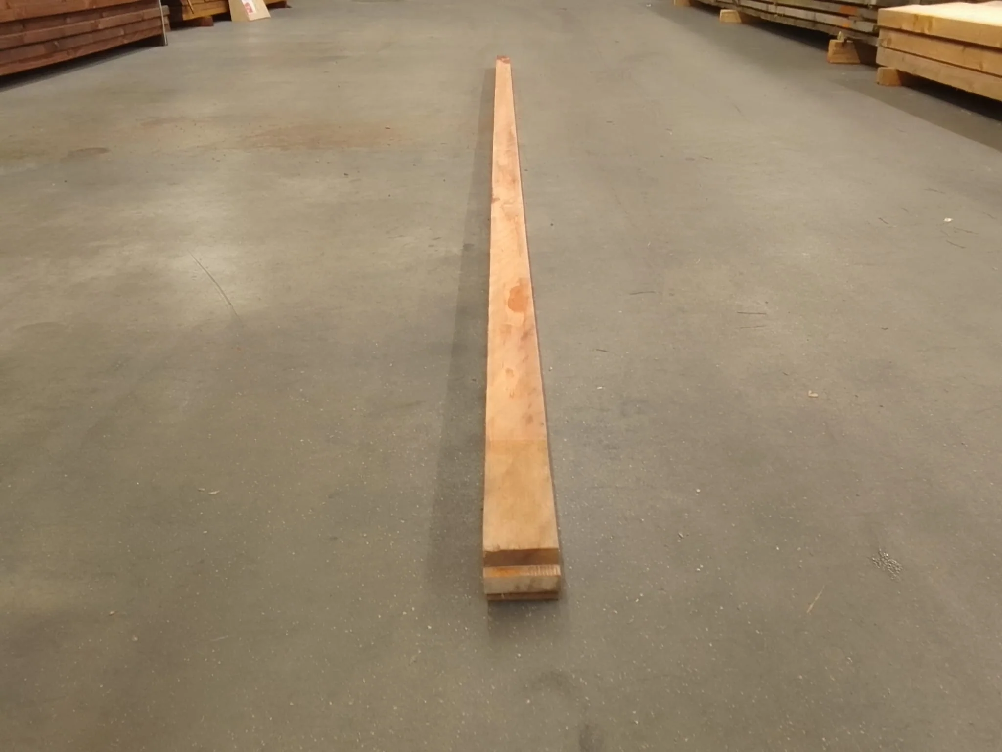 Lambourde bois exo Bossé classe 3 - 63x57 - L=3,66m - Image 3
