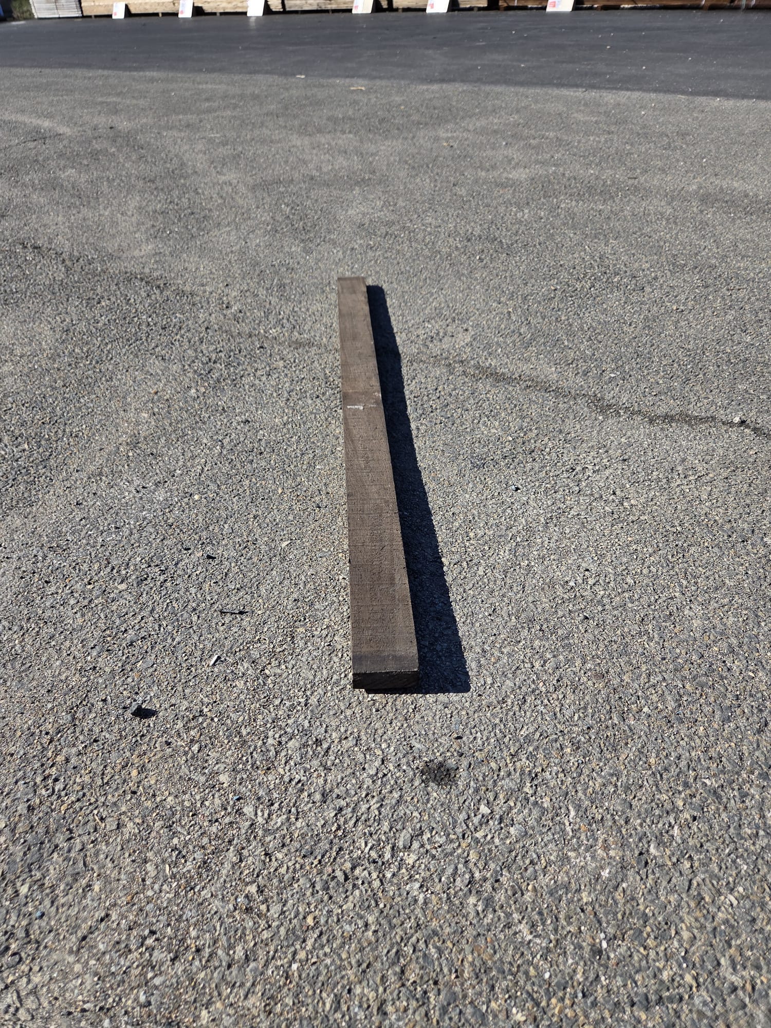 Lambourde bois exo Tali classe 4 - 27x65 - L=1,2m - Image 2