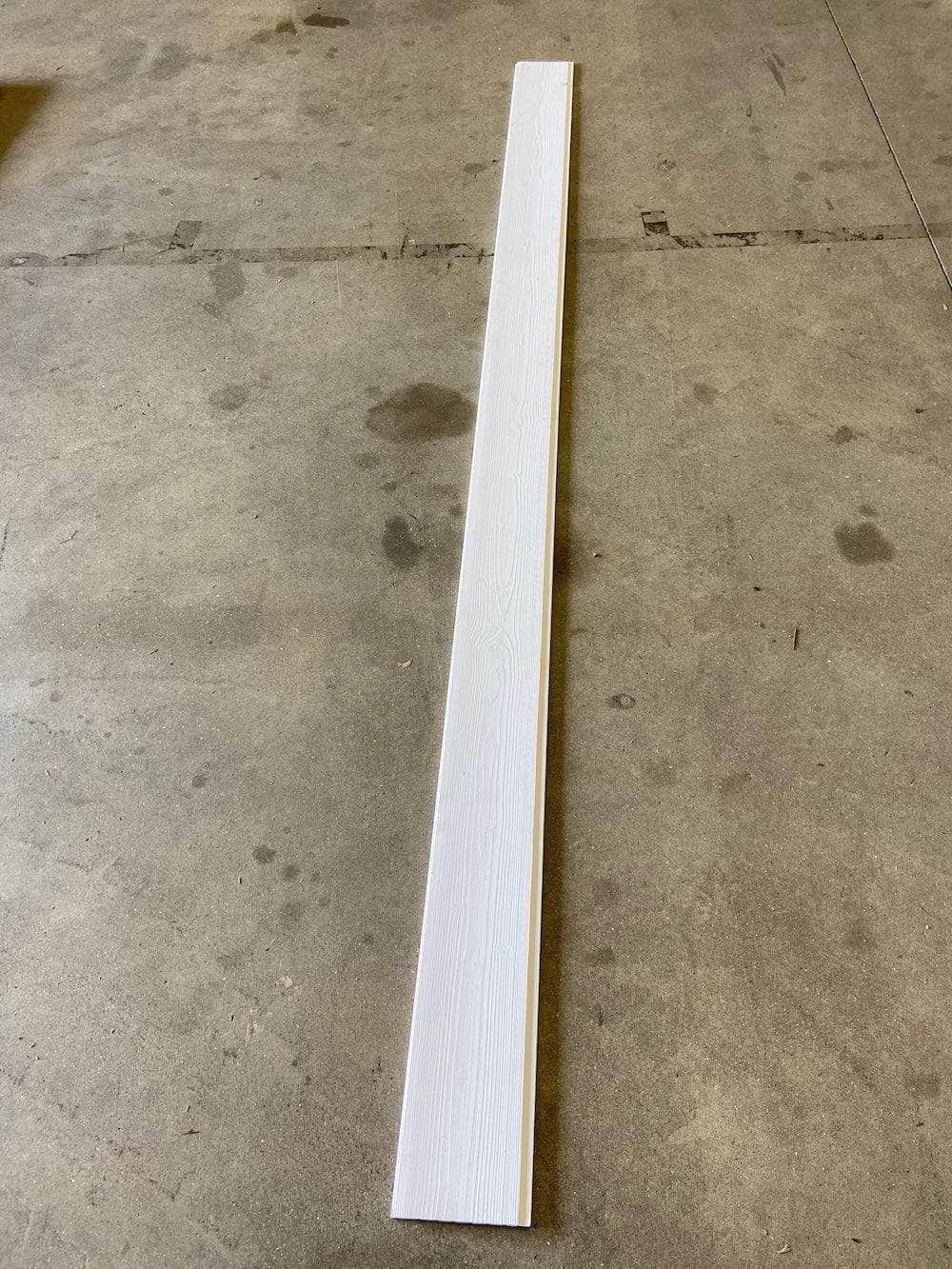 Lambris peint en blanc bois brut - 13x135 - L=2,53m - Image 7