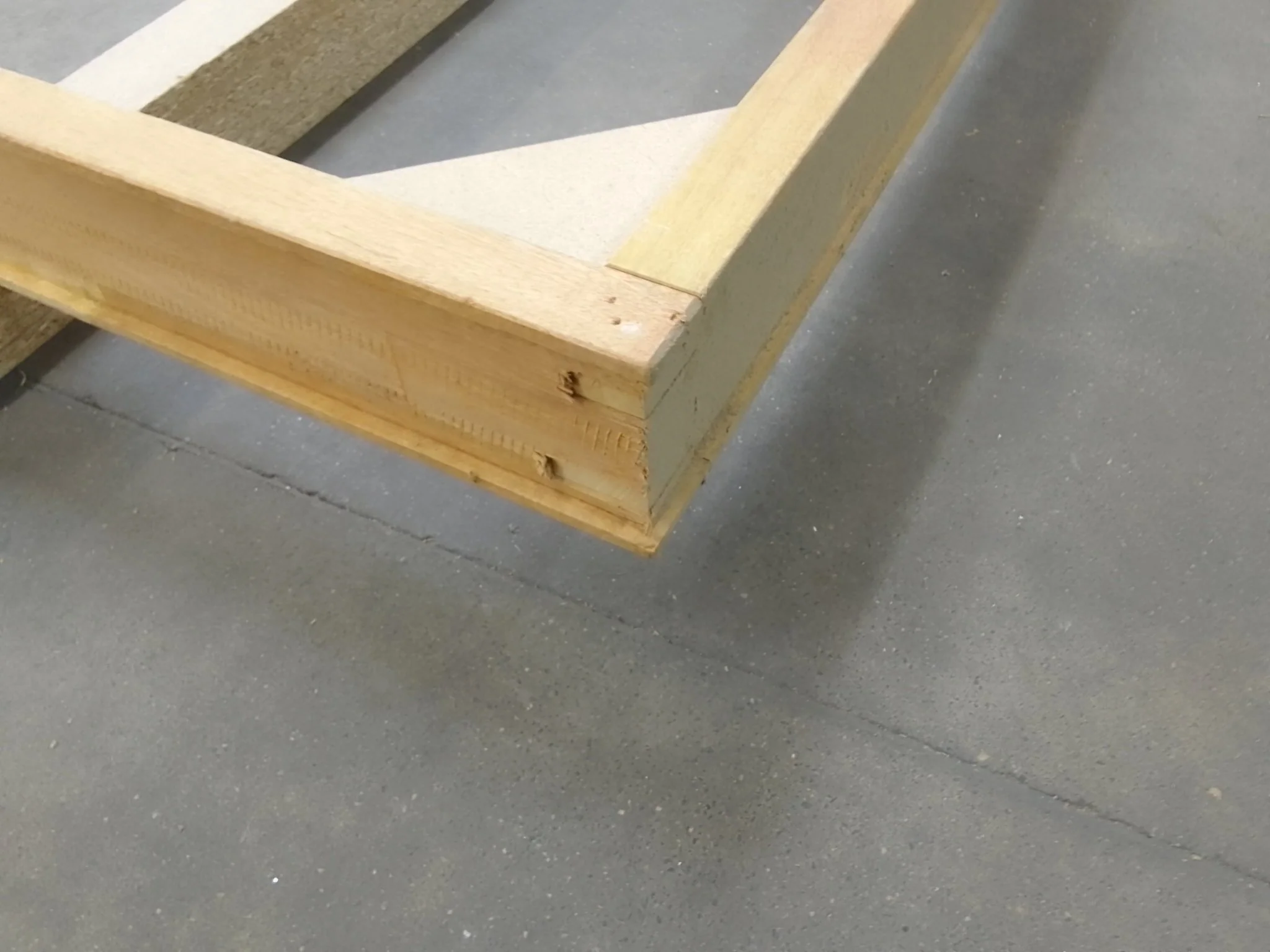 Huisserie bois - 93x204cm, ep 120mm PD - Image 3
