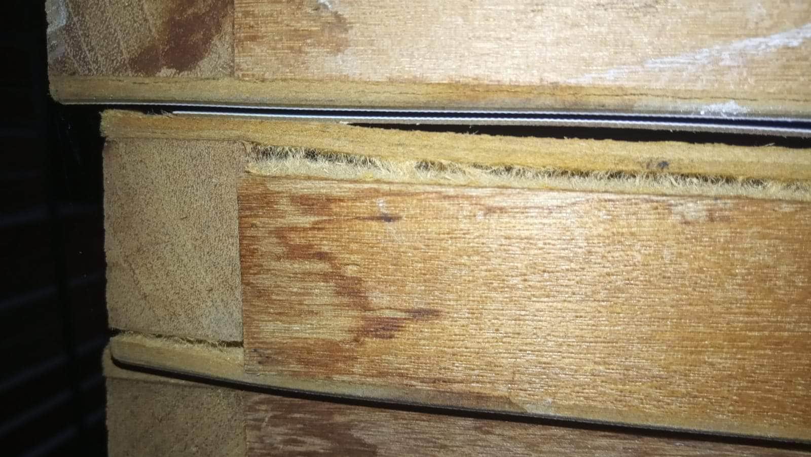 Porte Ame pleine Agglo blanche 250*93 avec trace d'humidité - Image 5