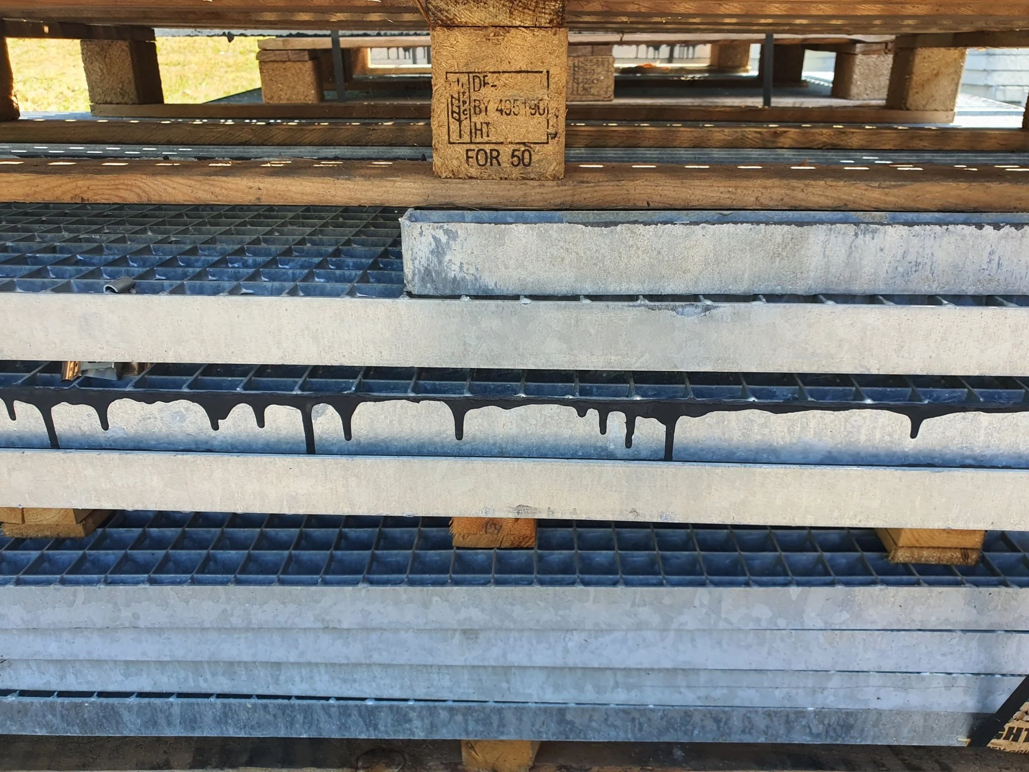 Caillebotis acier  - 1500 x 1100 x 40 mm - Image 5
