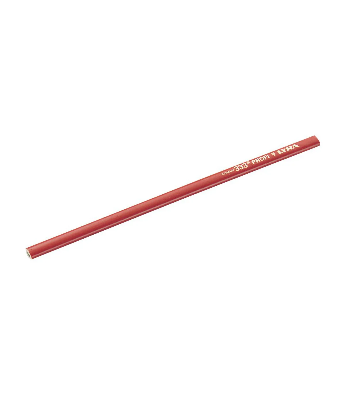 Crayon De Menuisier - Forme Ovale - Mine Dure, Extrêmement Résistante - Non Taillé - Issu De Forêts Gérées Durablement